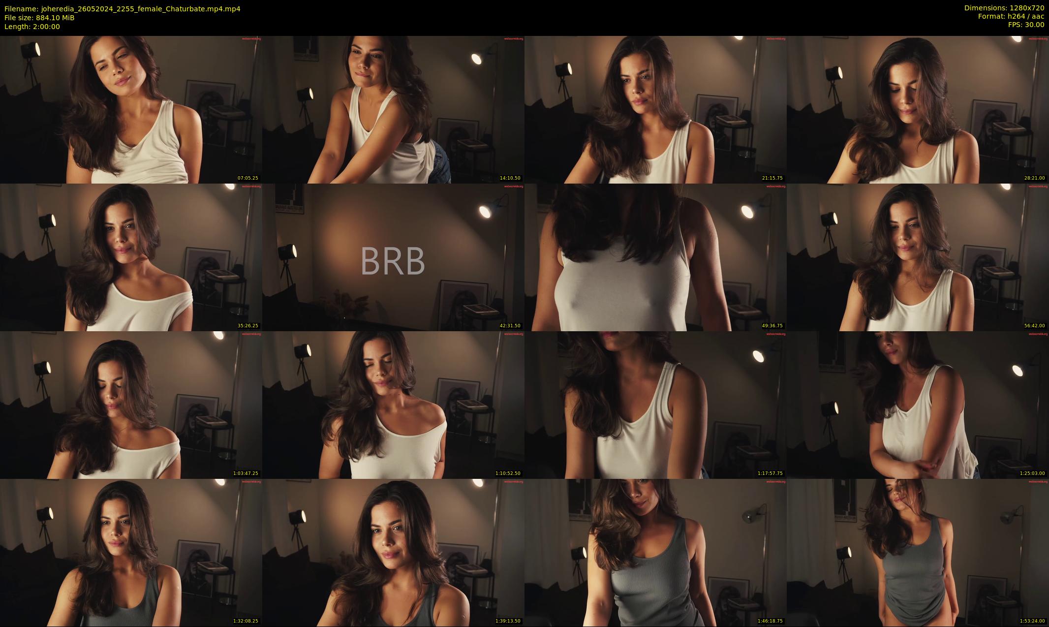 joheredia — 120 minute Chaturbate female cam show recording, 720p, May 26, 2024