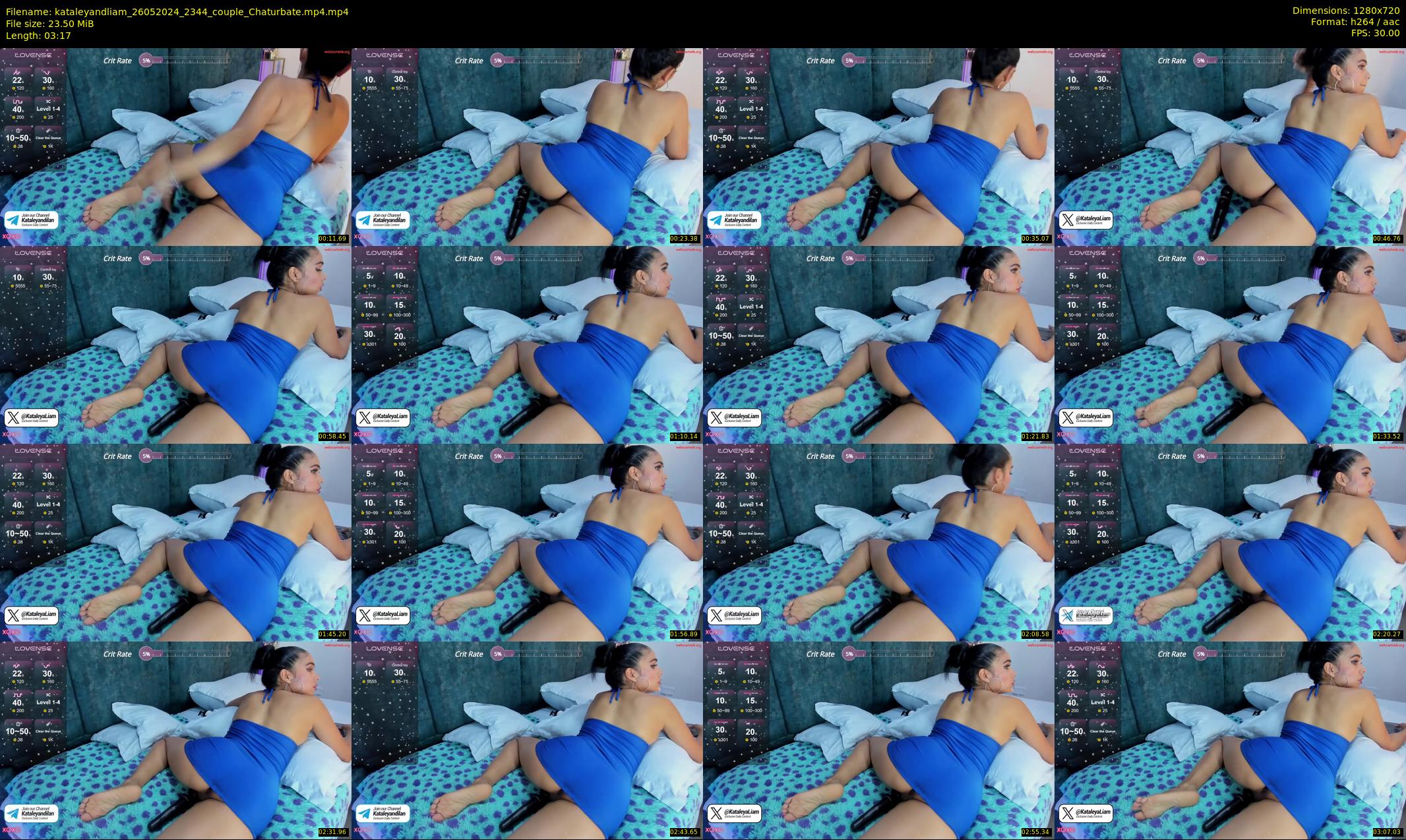 kataleyandliam — 4 minute Chaturbate couple cam show recording, 720p, May 26, 2024