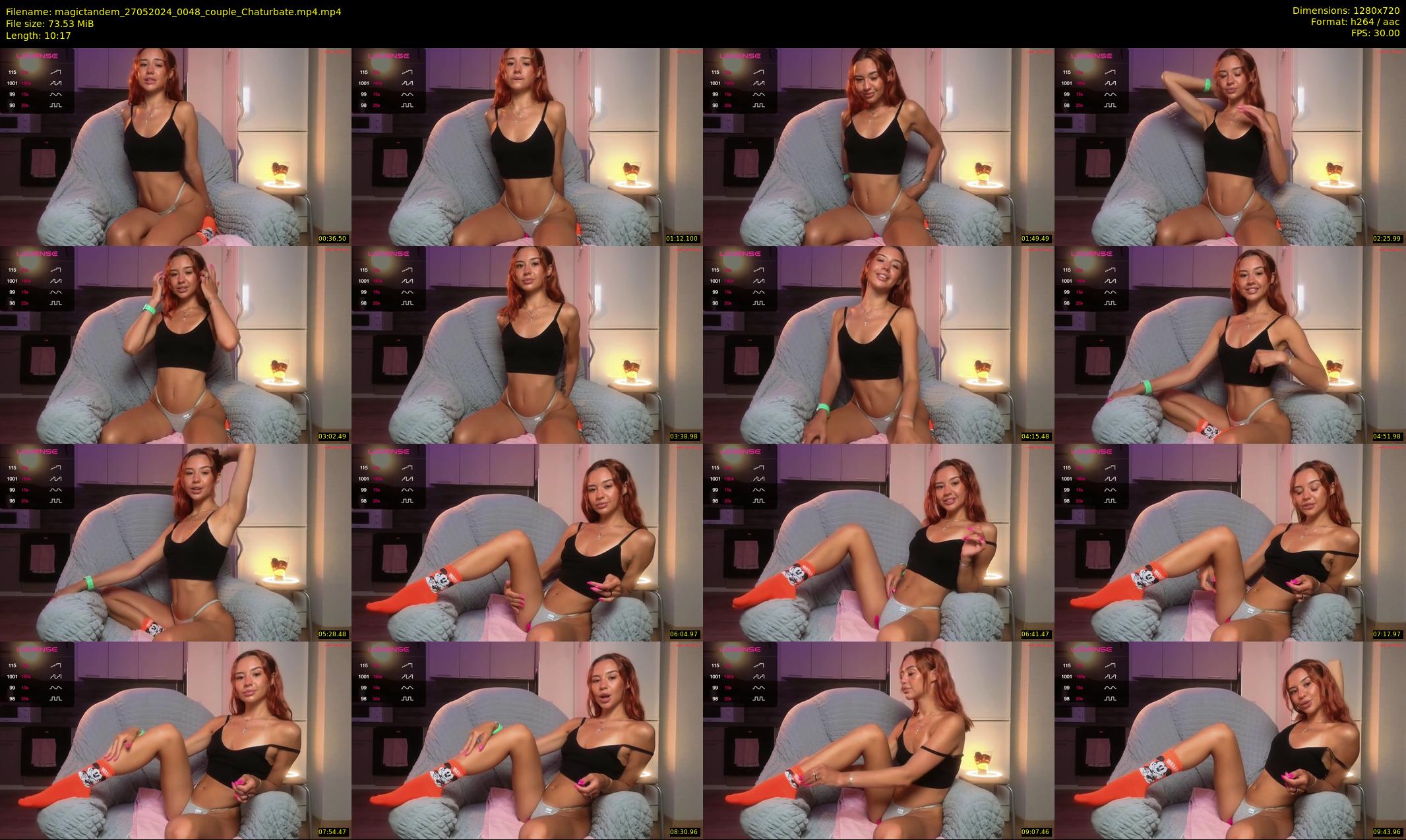 magictandem — 11 minute Chaturbate couple cam show recording, 720p, May 27, 2024