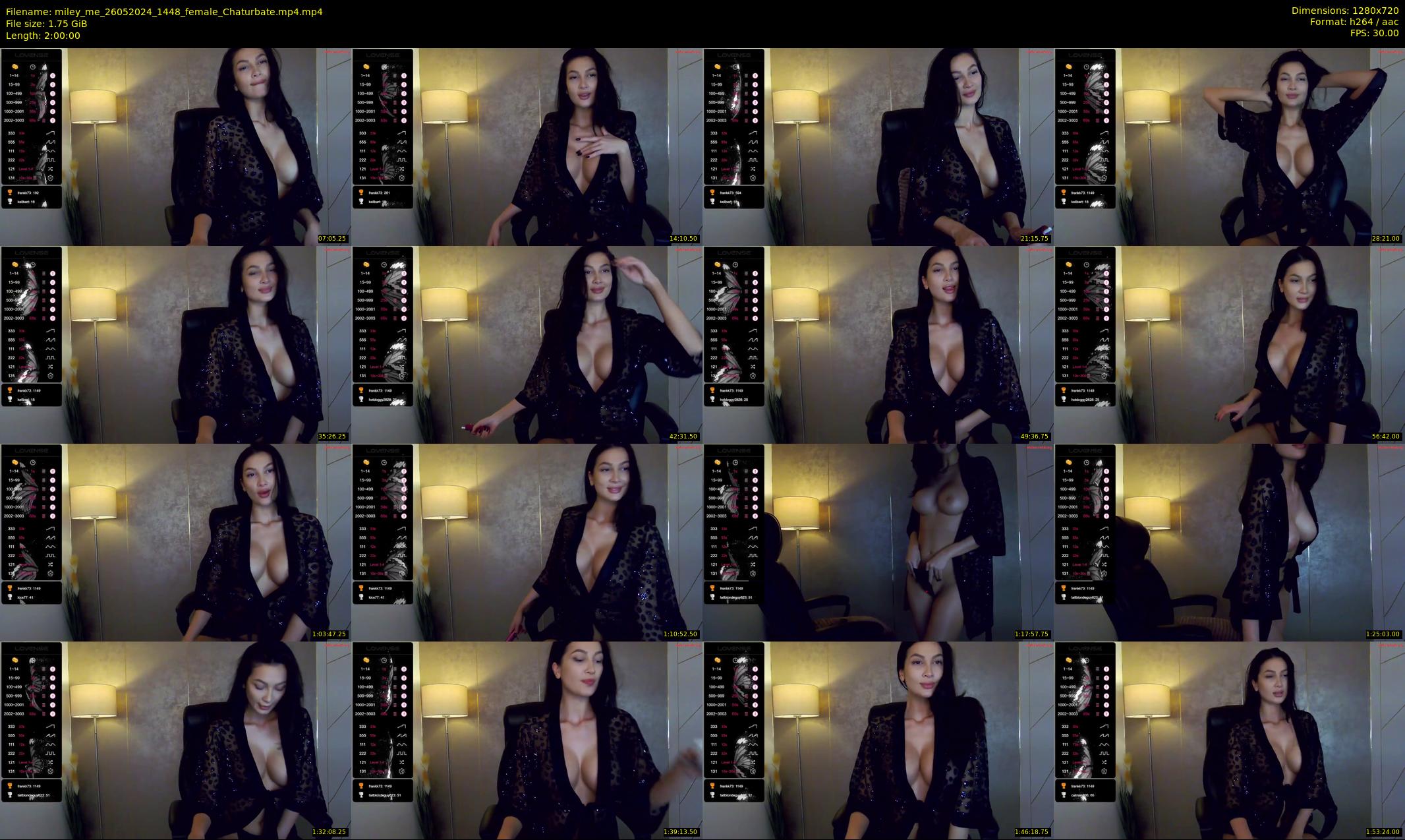 miley_me — 120 minute Chaturbate female cam show recording, 720p, May 26, 2024