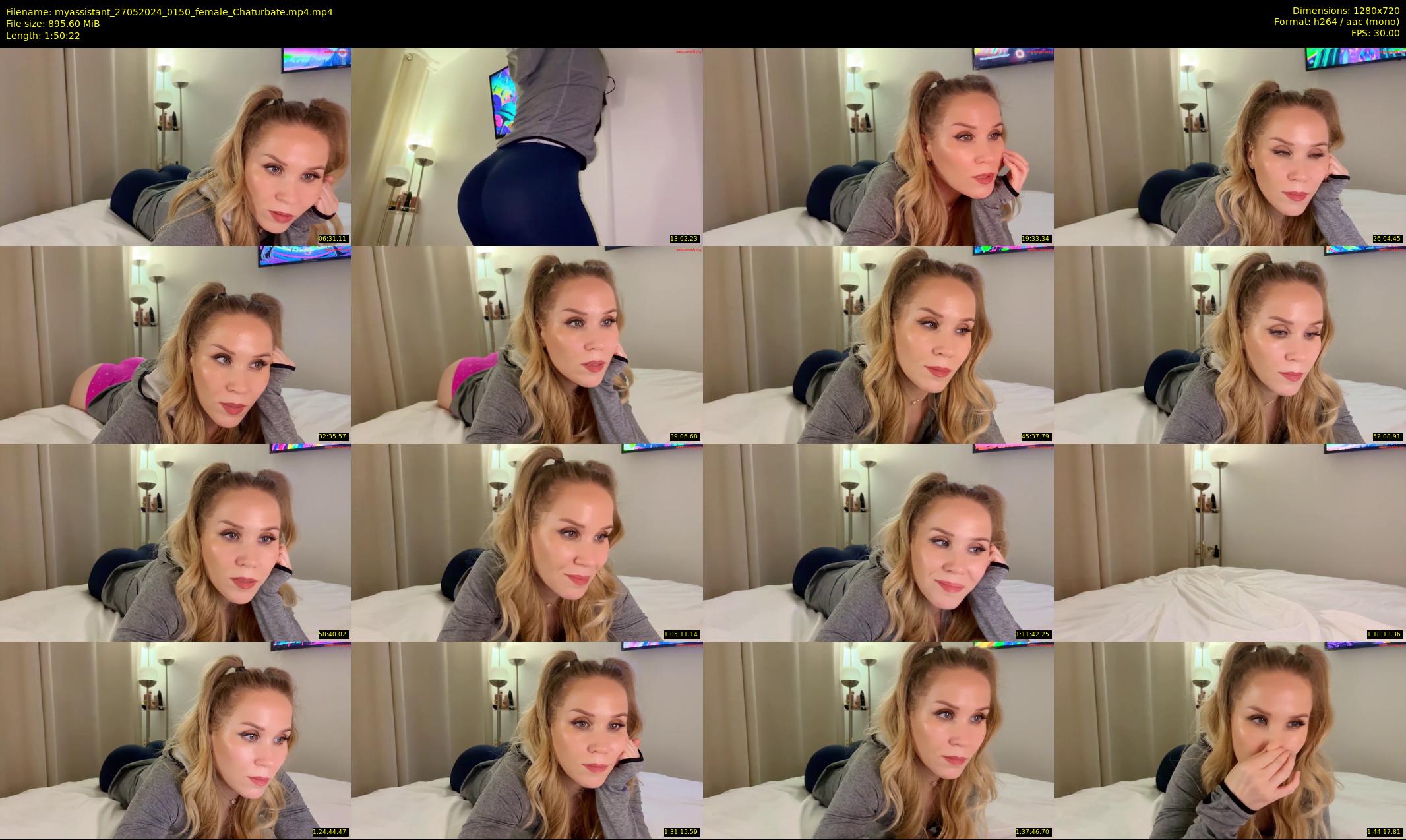 myassistant — 111 minute Chaturbate female cam show recording, 720p, May 27, 2024