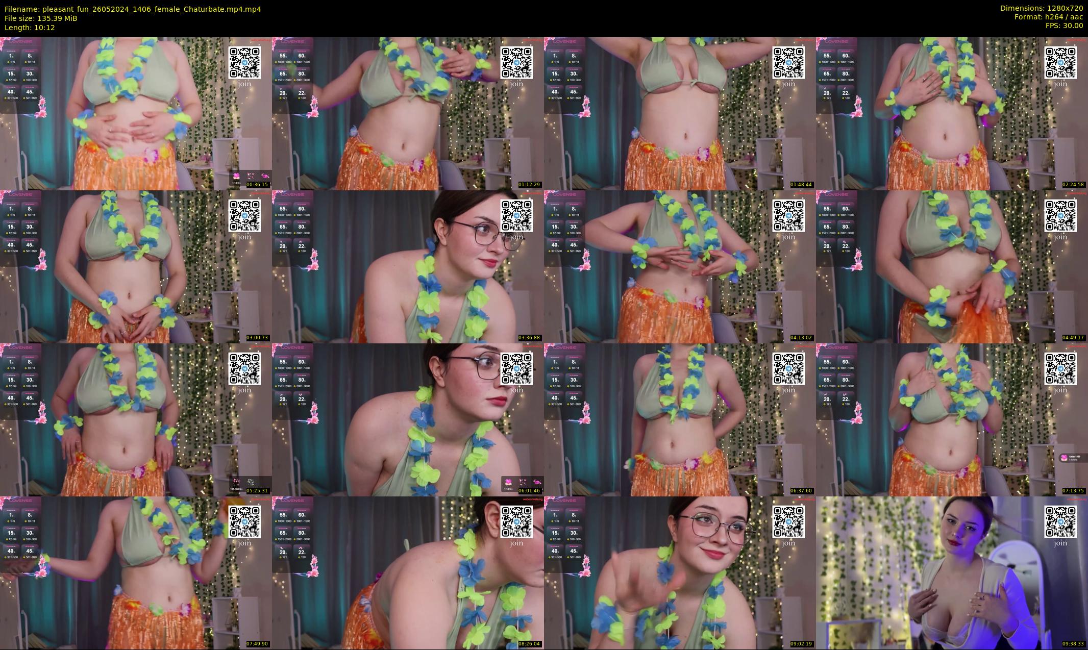 pleasant_fun — 11 minute Chaturbate female cam show recording, 720p, May 26, 2024