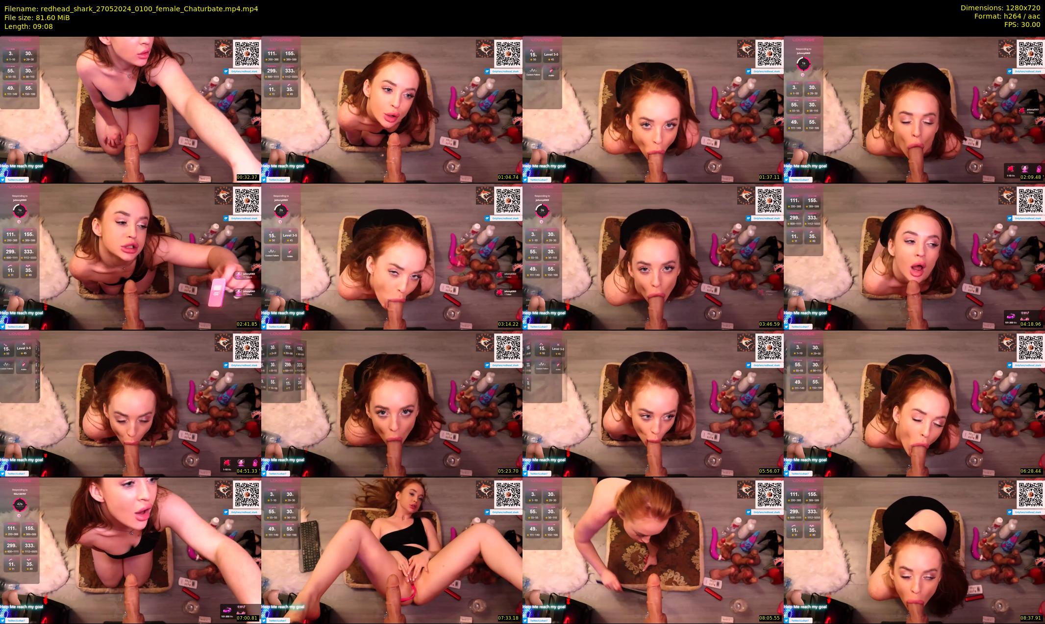 redhead_shark — 10 minute Chaturbate female cam show recording, 720p, May 27, 2024