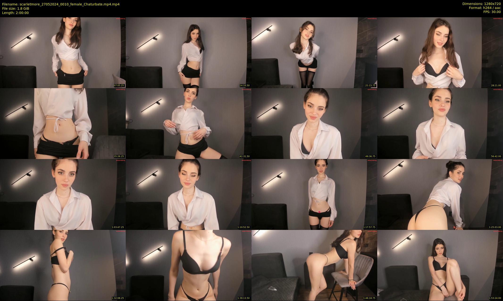 scarletmore — 120 minute Chaturbate female cam show recording, 720p, May 27, 2024