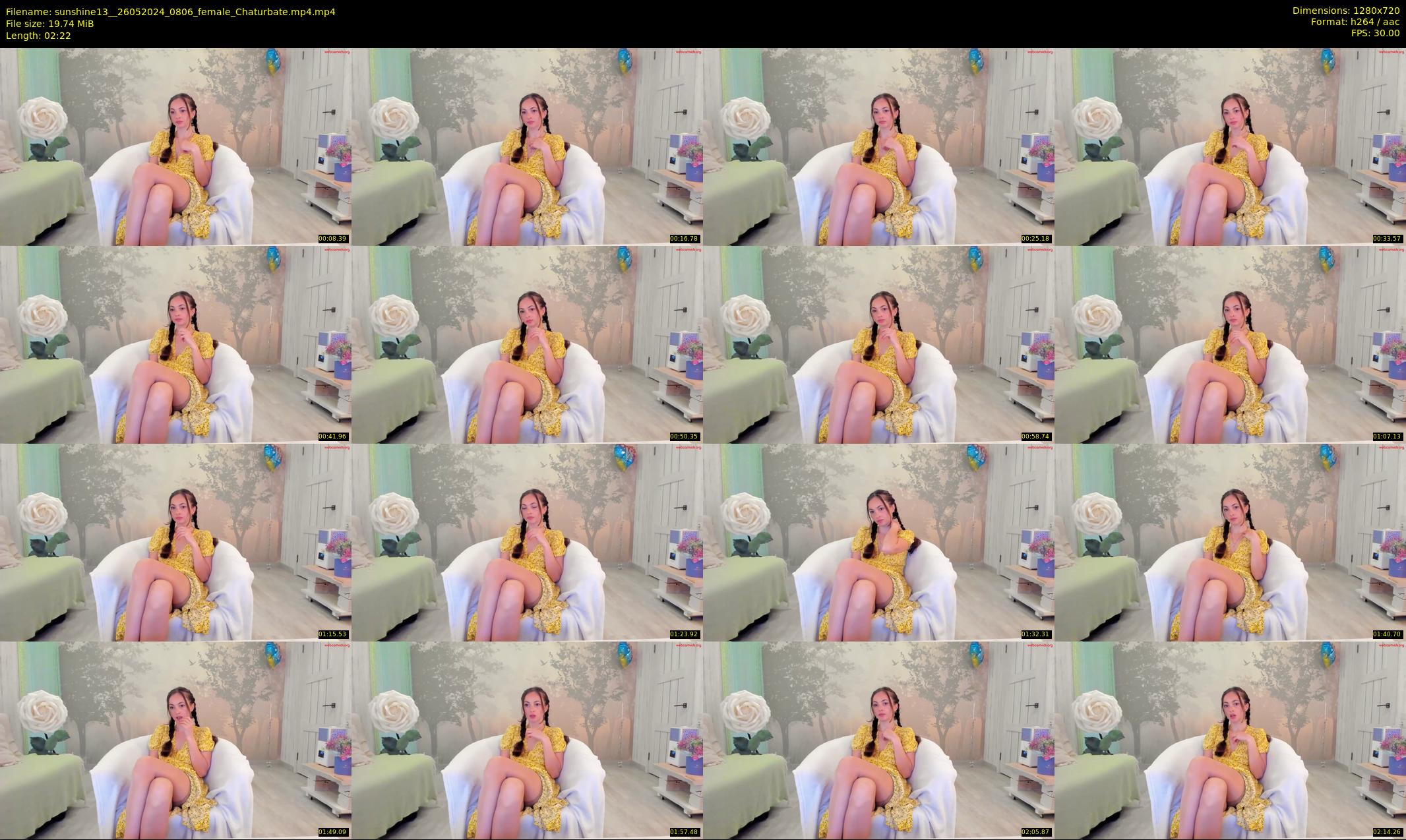 sunshine13_ — 3 minute Chaturbate female cam show recording, 720p, May 26, 2024