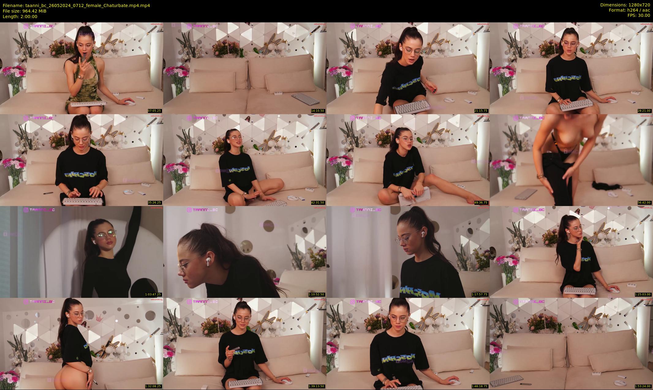 taanni_bc — 120 minute Chaturbate female cam show recording, 720p, May 26, 2024