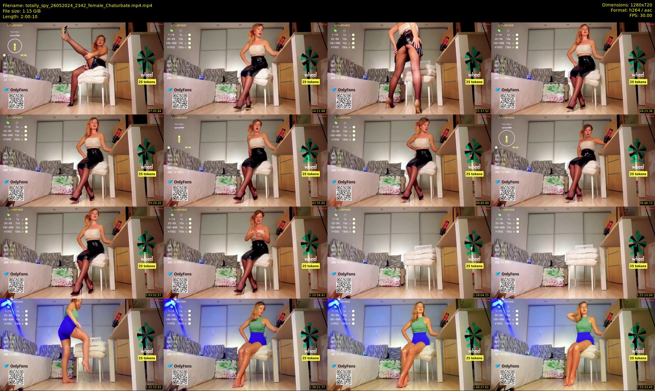 totally_spy — 121 minute Chaturbate female cam show recording, 720p, May 26, 2024