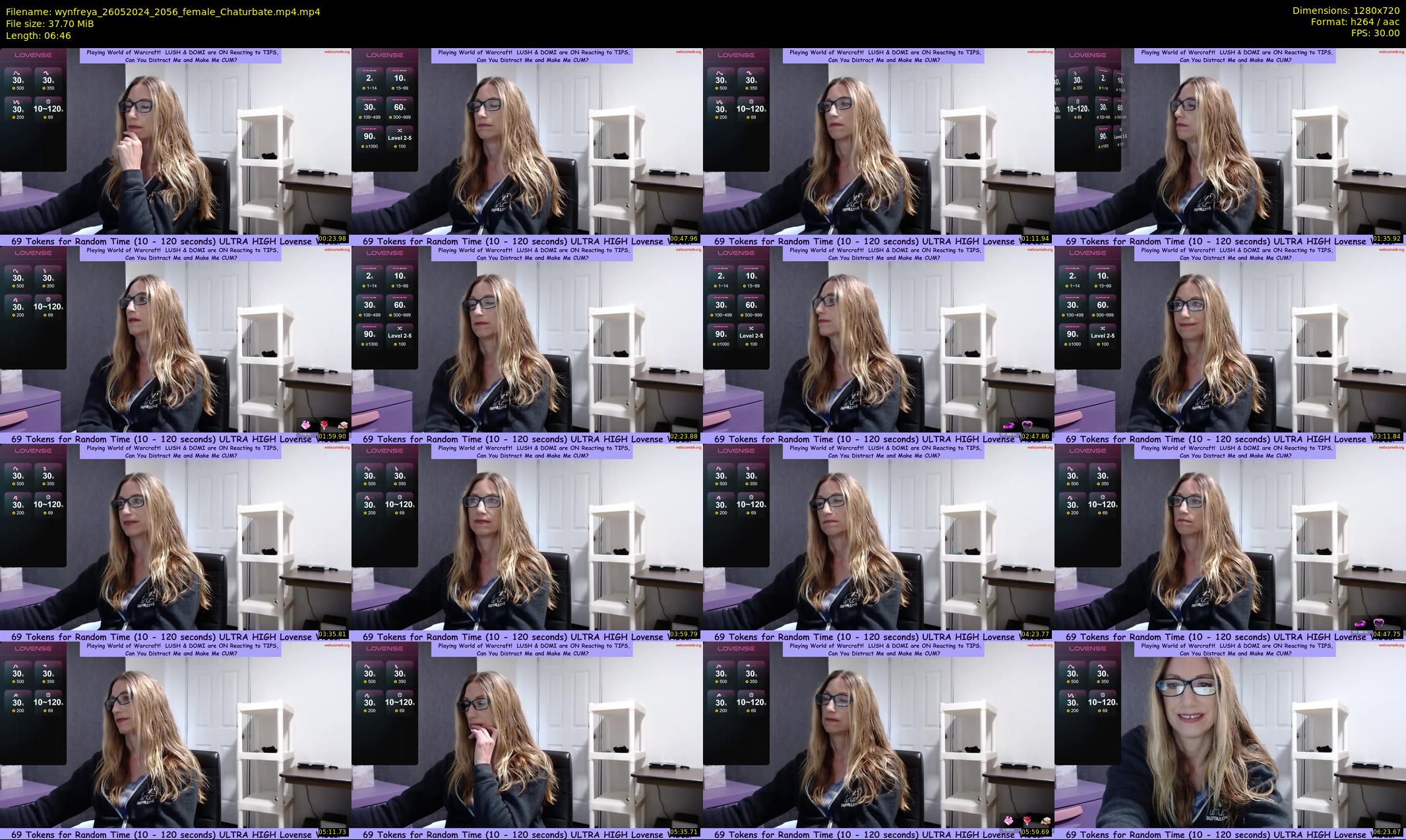 wynfreya — 7 minute Chaturbate female cam show recording, 720p, May 26, 2024