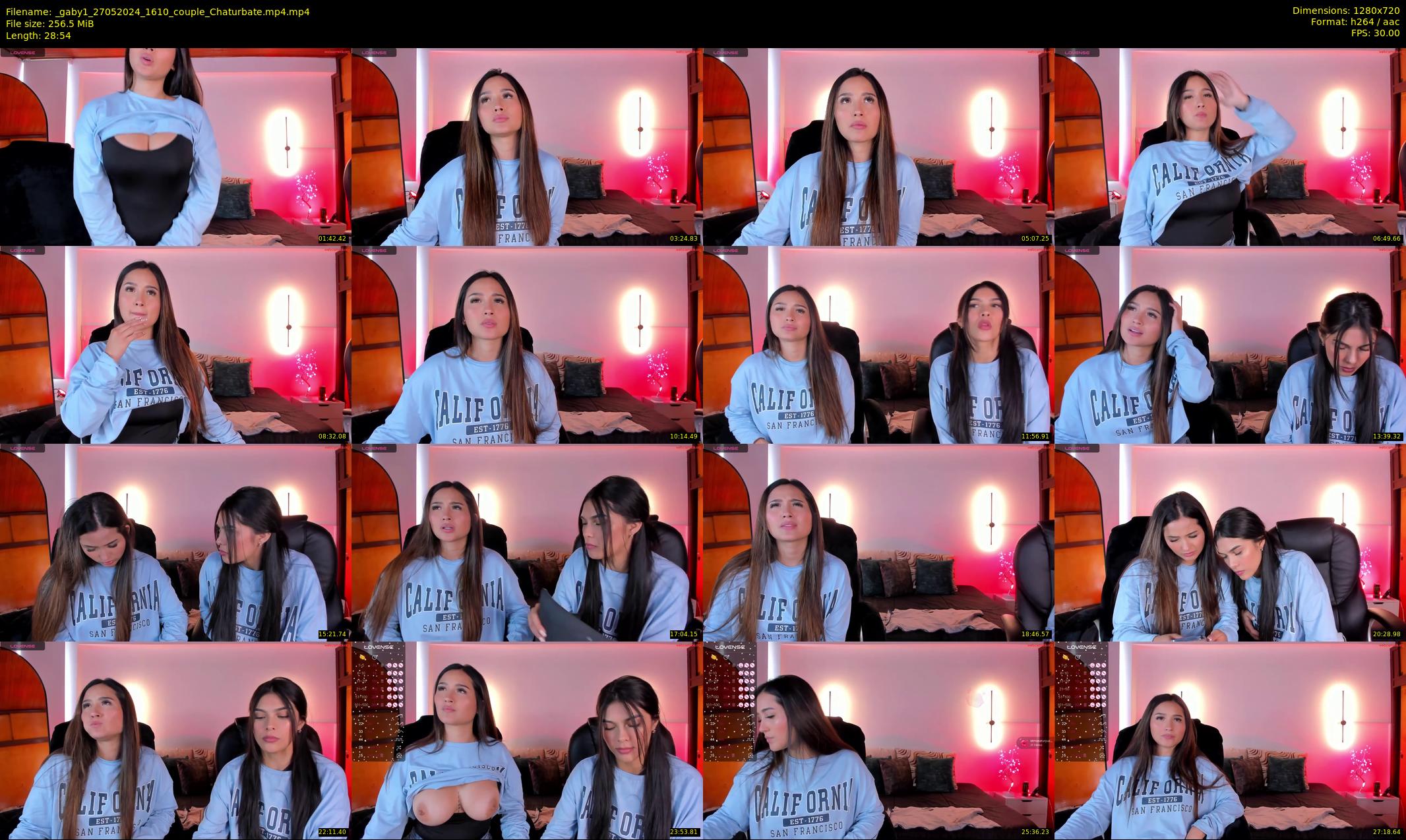 _gaby1 — 29 minute Chaturbate female cam show recording, 720p, May 27, 2024