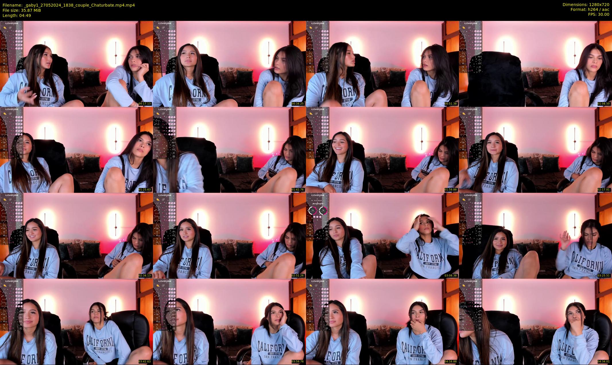 _gaby1 — 5 minute Chaturbate female cam show recording, 720p, May 27, 2024