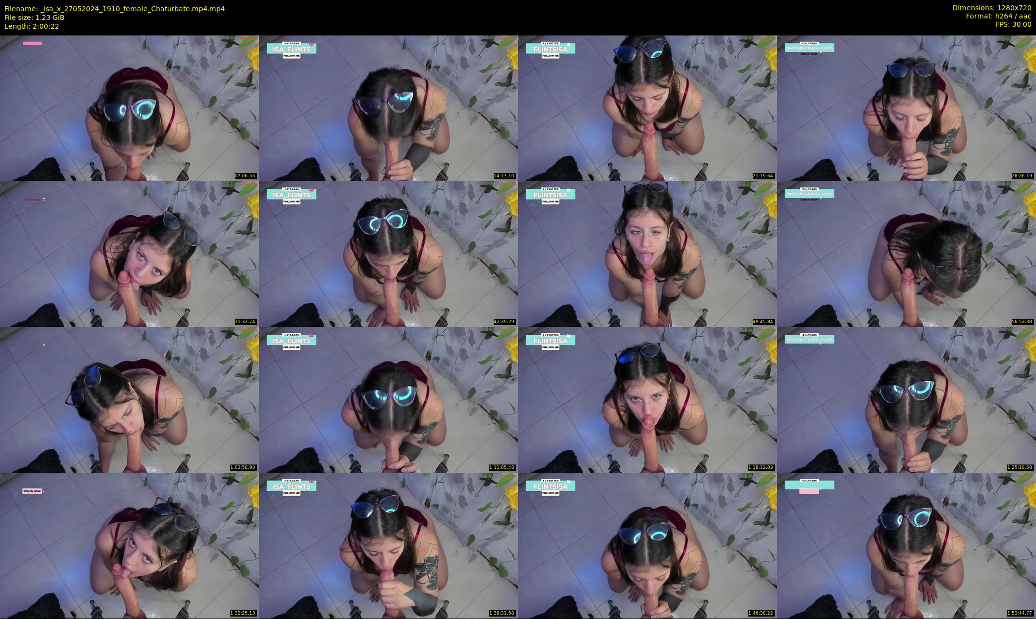 _isa_x — 121 minute Chaturbate female cam show recording, 720p, May 27, 2024