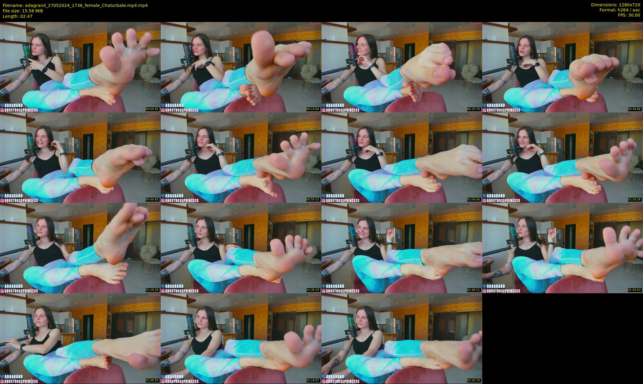 adagrand — 3 minute Chaturbate female cam show recording, 720p, May 27, 2024