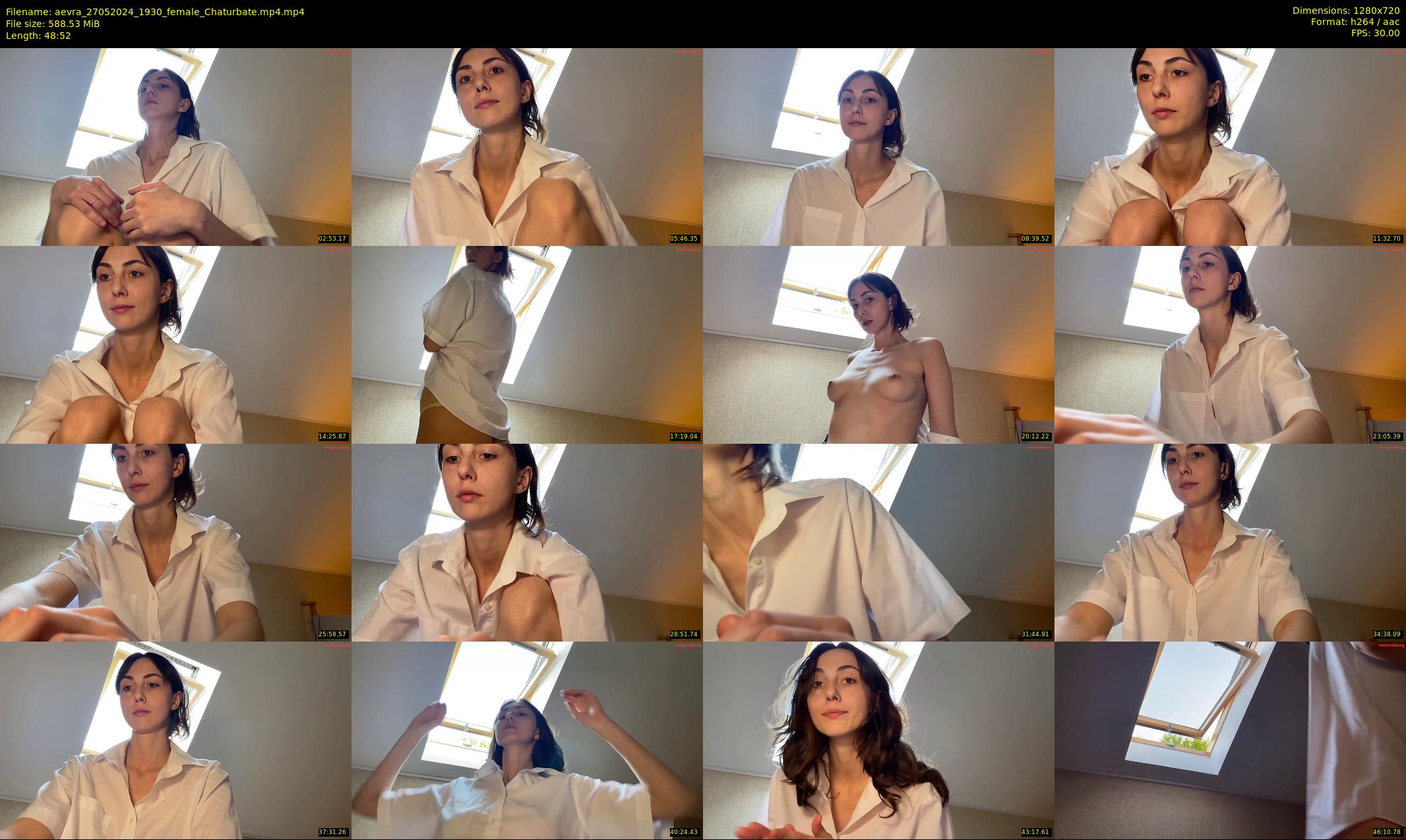 aevra — 49 minute Chaturbate female cam show recording, 720p, May 27, 2024