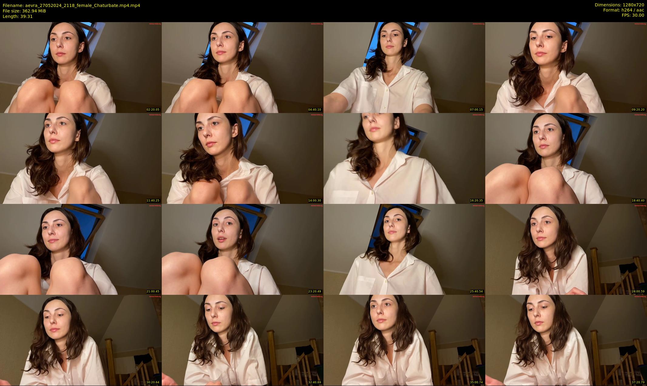aevra — 40 minute Chaturbate female cam show recording, 720p, May 27, 2024