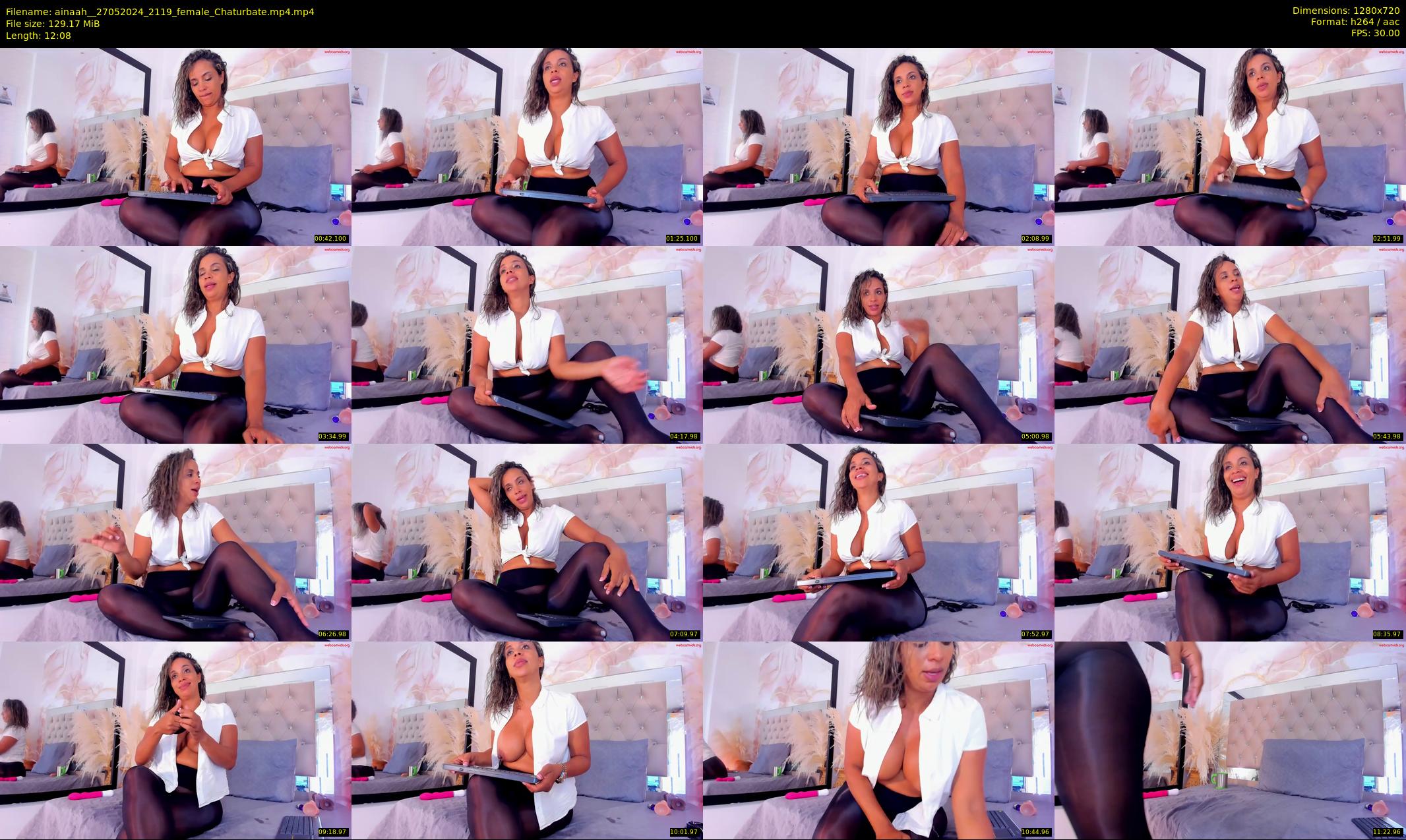 ainaah_ — 13 minute Chaturbate female cam show recording, 720p, May 27, 2024
