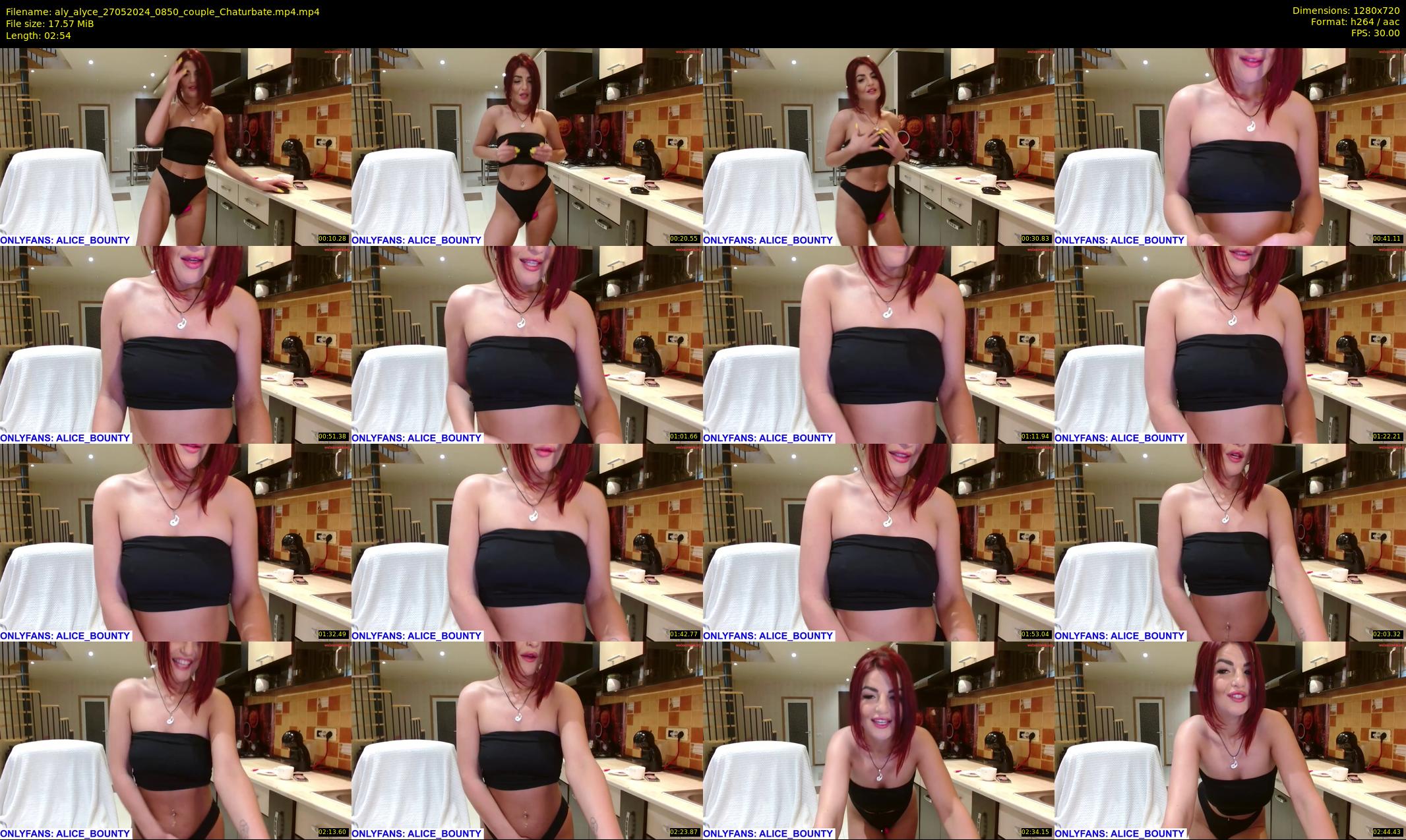 aly_alyce — 3 minute Chaturbate female cam show recording, 720p, May 27, 2024