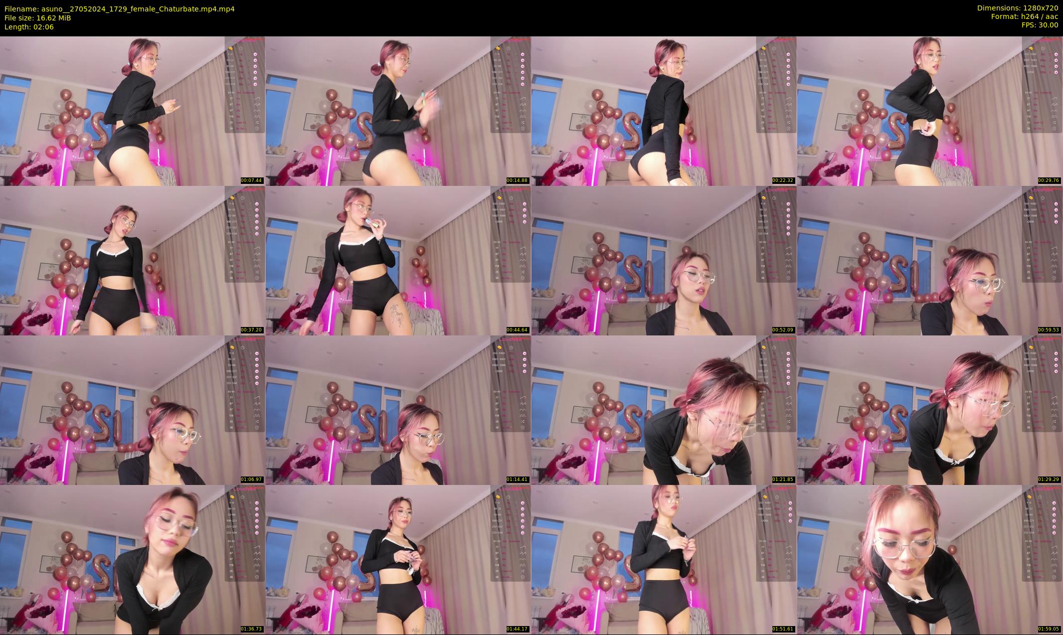 asuno_ — 3 minute Chaturbate female cam show recording, 720p, May 27, 2024