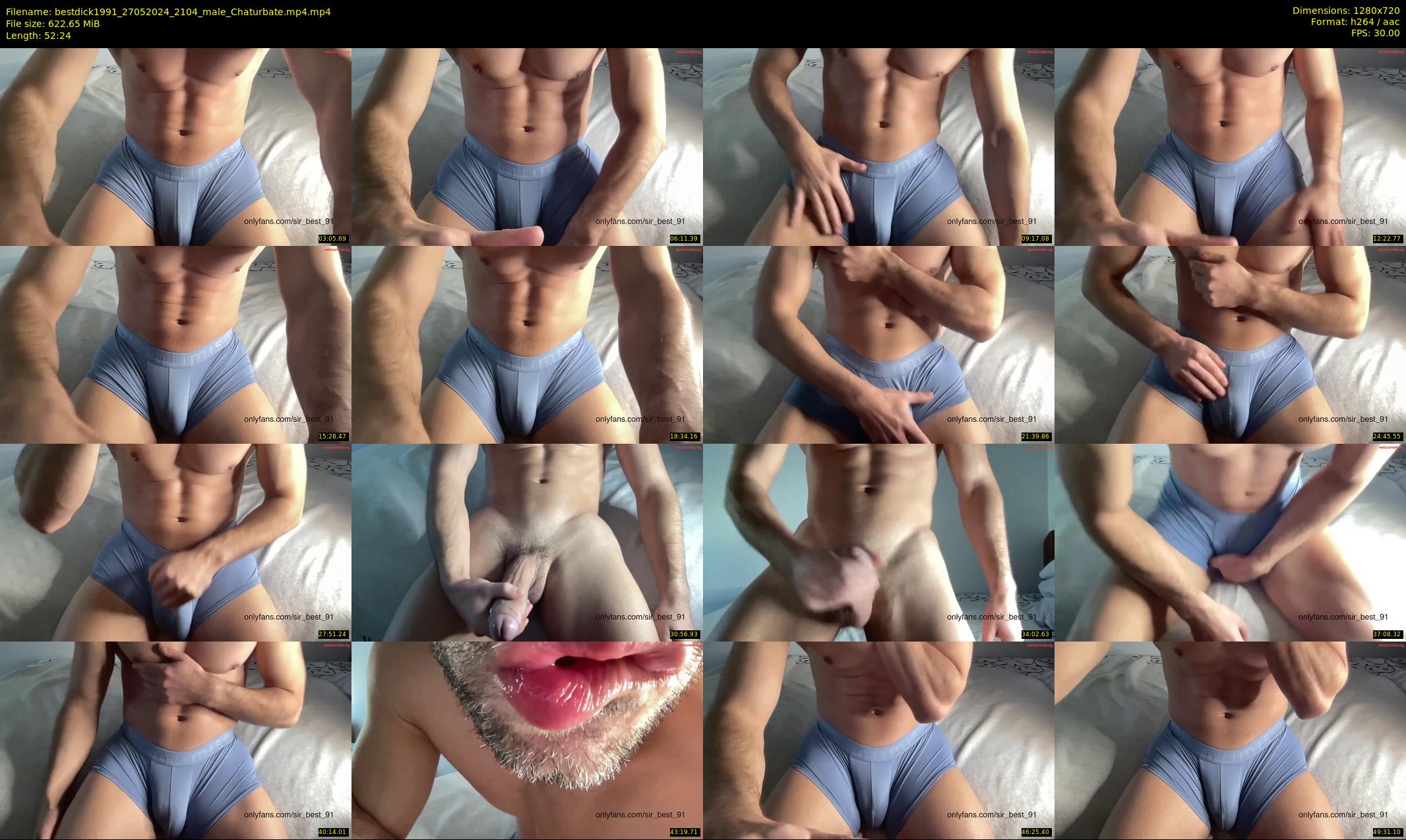 bestdick1991 — 53 minute Chaturbate male cam show recording, 720p, May 27, 2024