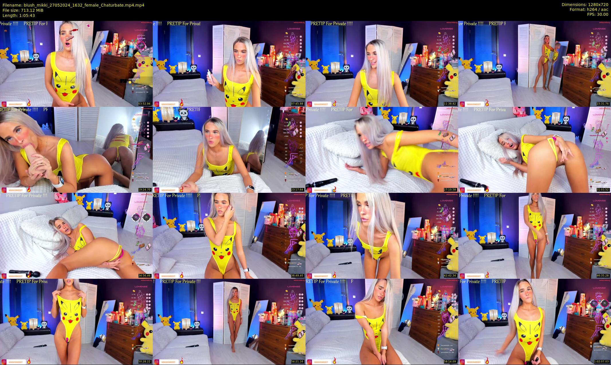 blush_mikki — 66 minute Chaturbate female cam show recording, 720p, May 27, 2024