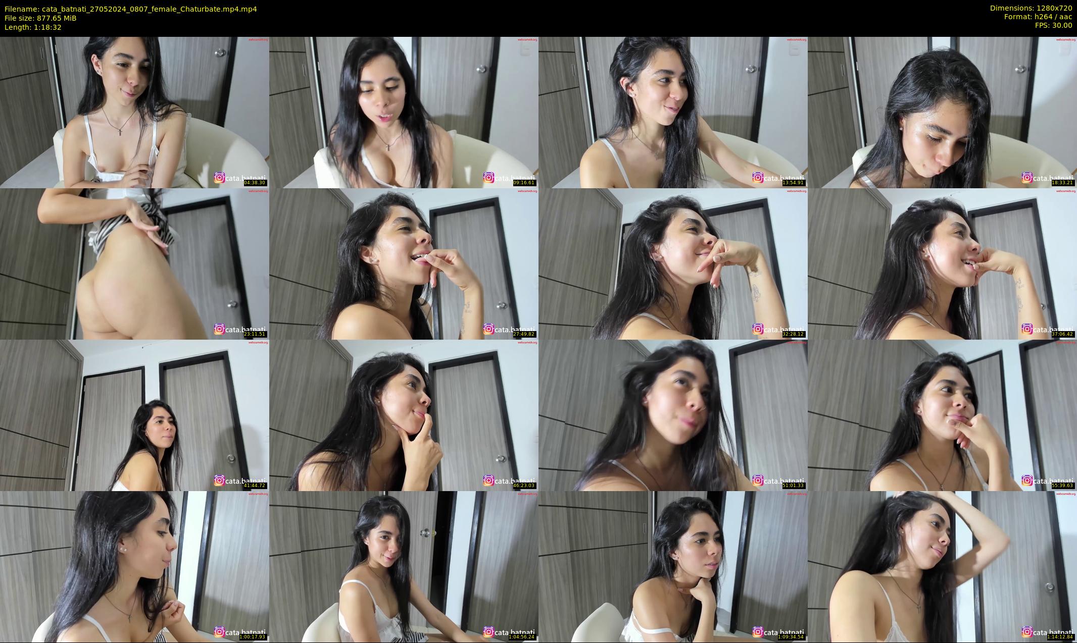 cata_batnati — 79 minute Chaturbate female cam show recording, 720p, May 27, 2024
