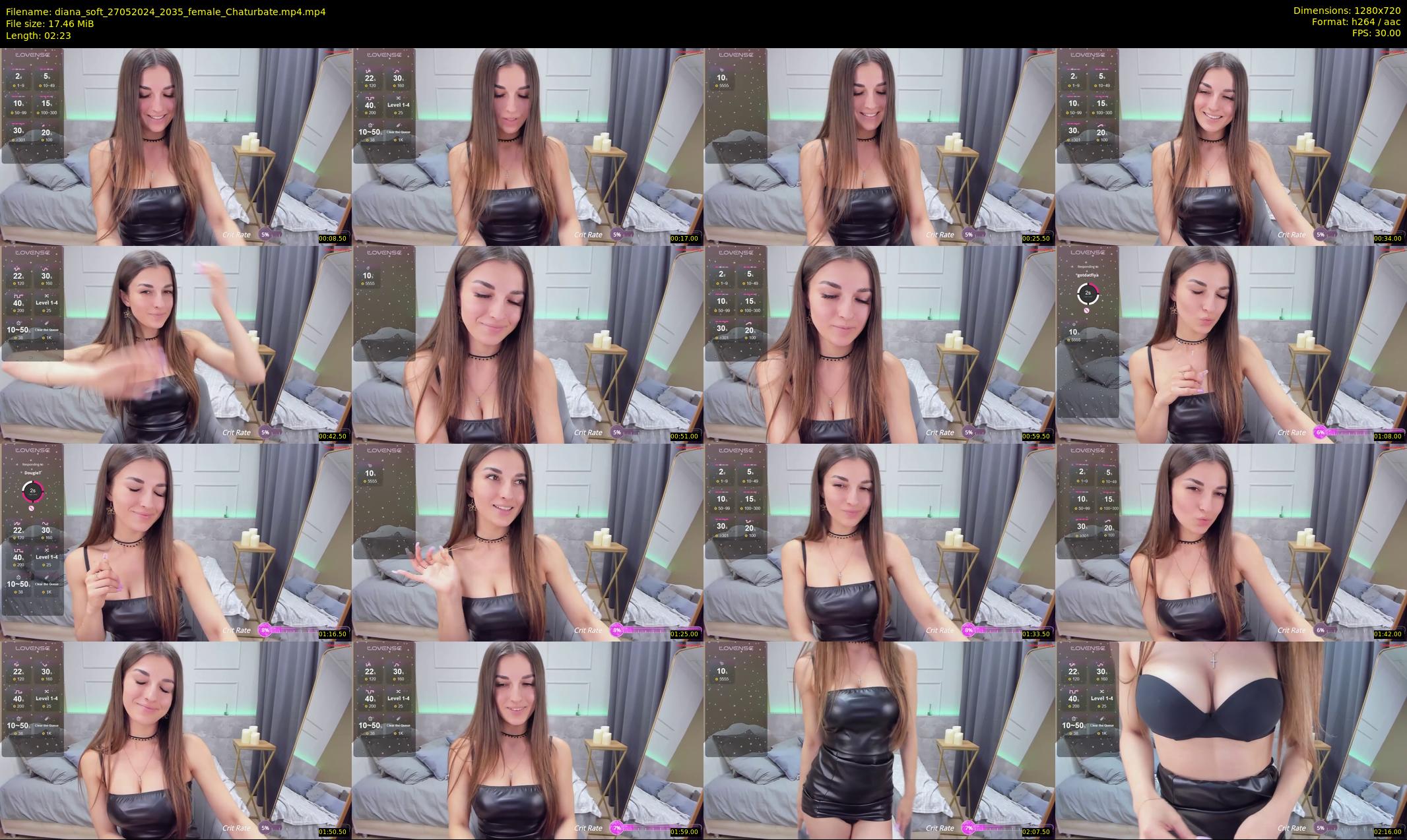 diana_soft — 3 minute Chaturbate female cam show recording, 720p, May 27, 2024