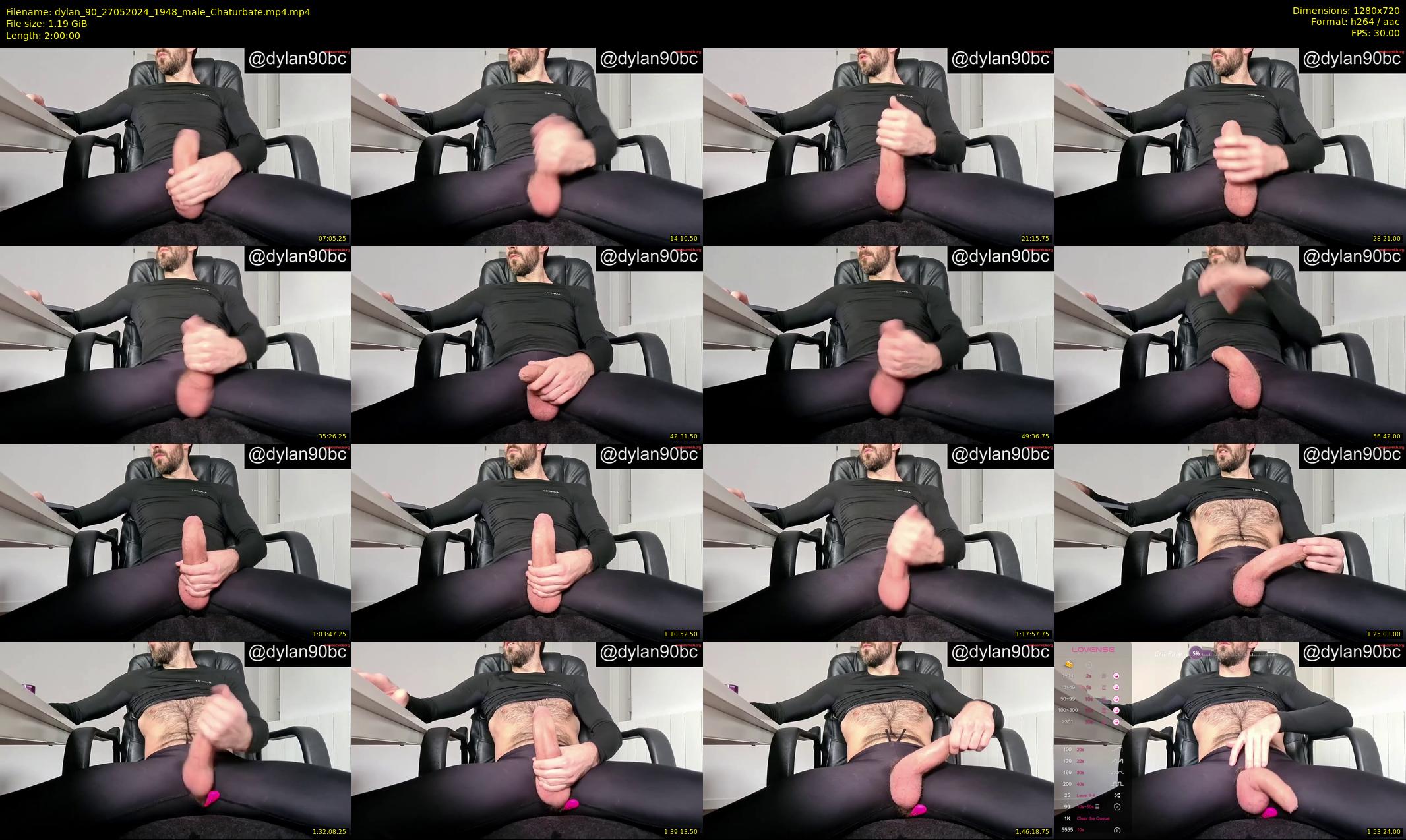 dylan_90 — 120 minute Chaturbate male cam show recording, 720p, May 27, 2024