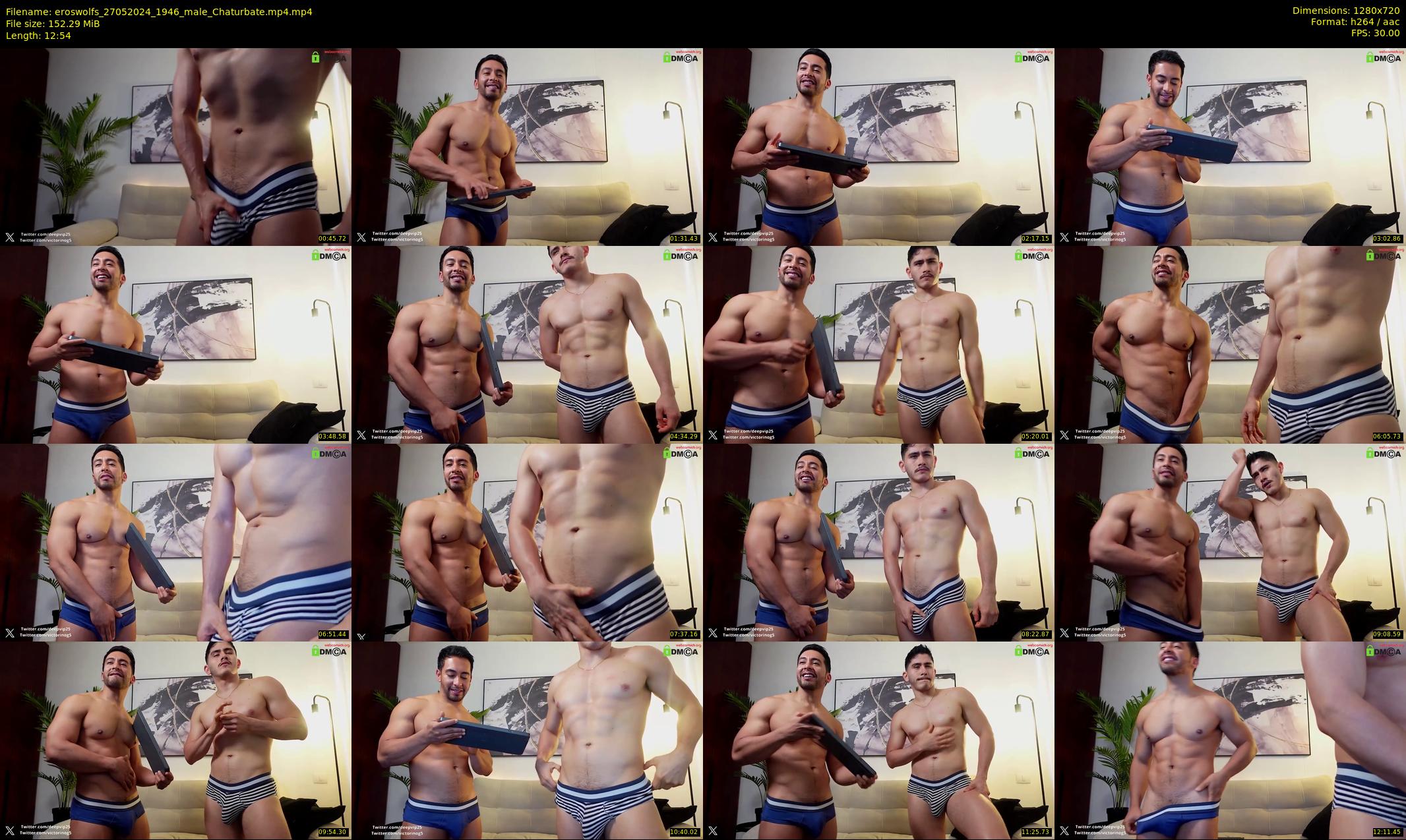 eroswolfs — 13 minute Chaturbate male cam show recording, 720p, May 27, 2024
