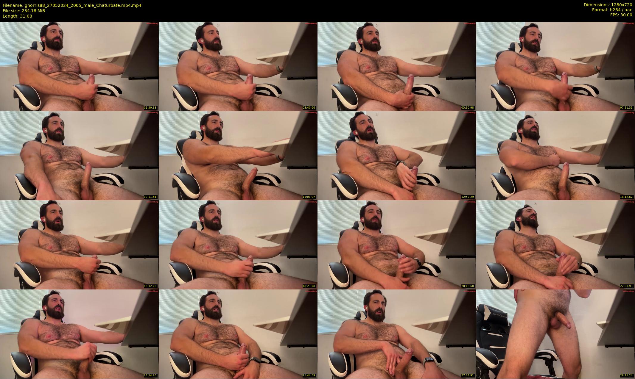 gnorris88 — 32 minute Chaturbate male cam show recording, 720p, May 27, 2024