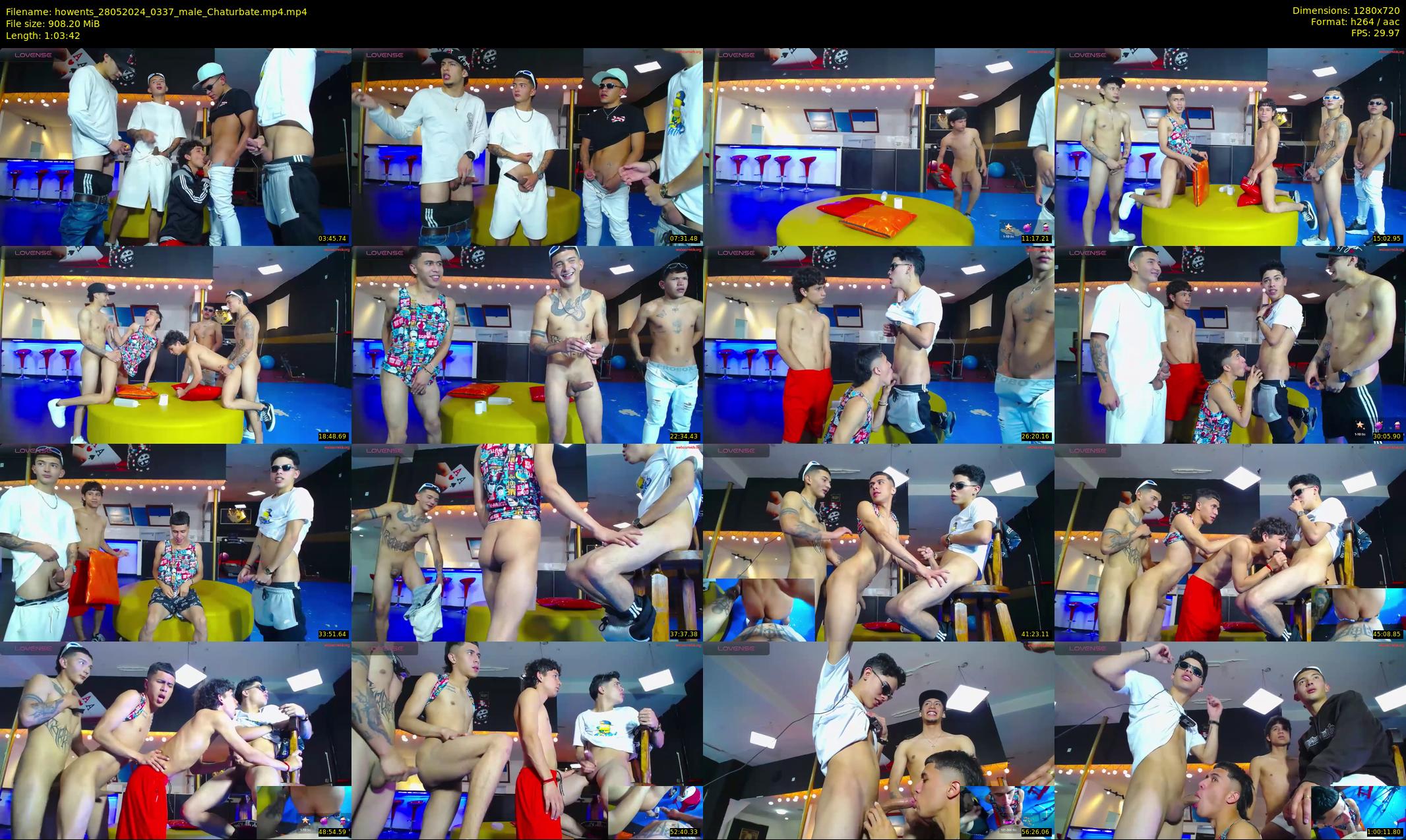 howents — 64 minute Chaturbate male cam show recording, 720p, May 28, 2024