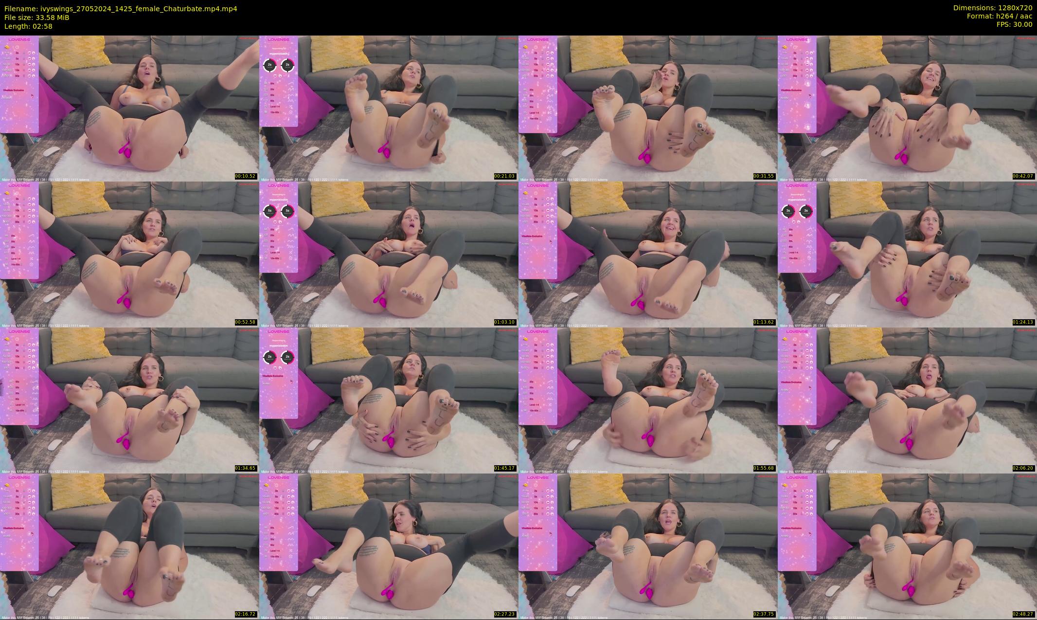 ivyswings — 3 minute Chaturbate female cam show recording, 720p, May 27, 2024