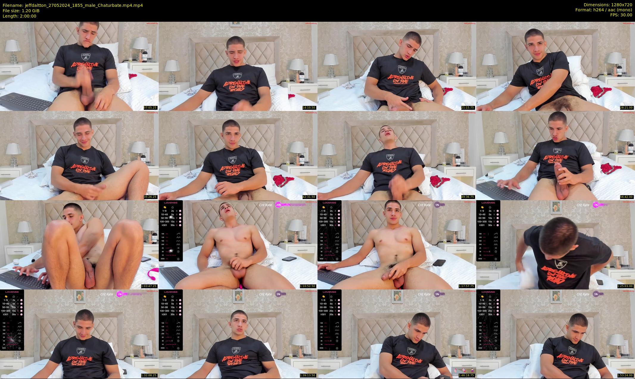 jeffdaltton — 120 minute Chaturbate male cam show recording, 720p, May 27, 2024