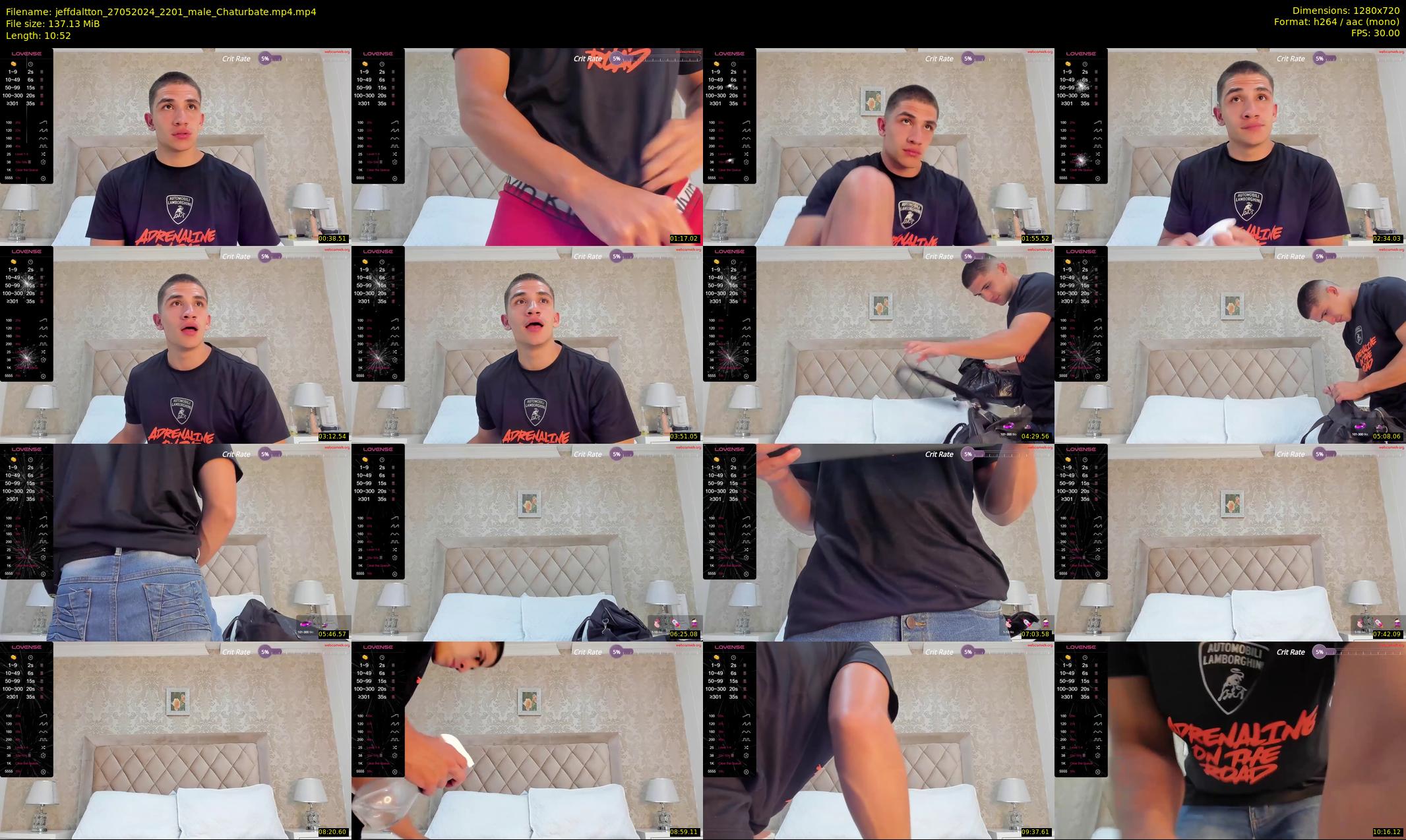 jeffdaltton — 11 minute Chaturbate male cam show recording, 720p, May 27, 2024