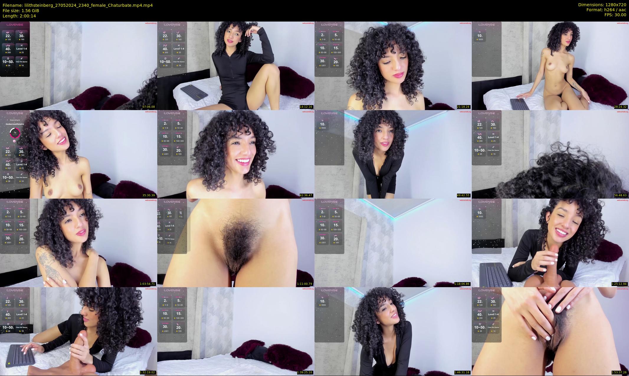 lilithsteinberg — 121 minute Chaturbate female cam show recording, 720p, May 27, 2024