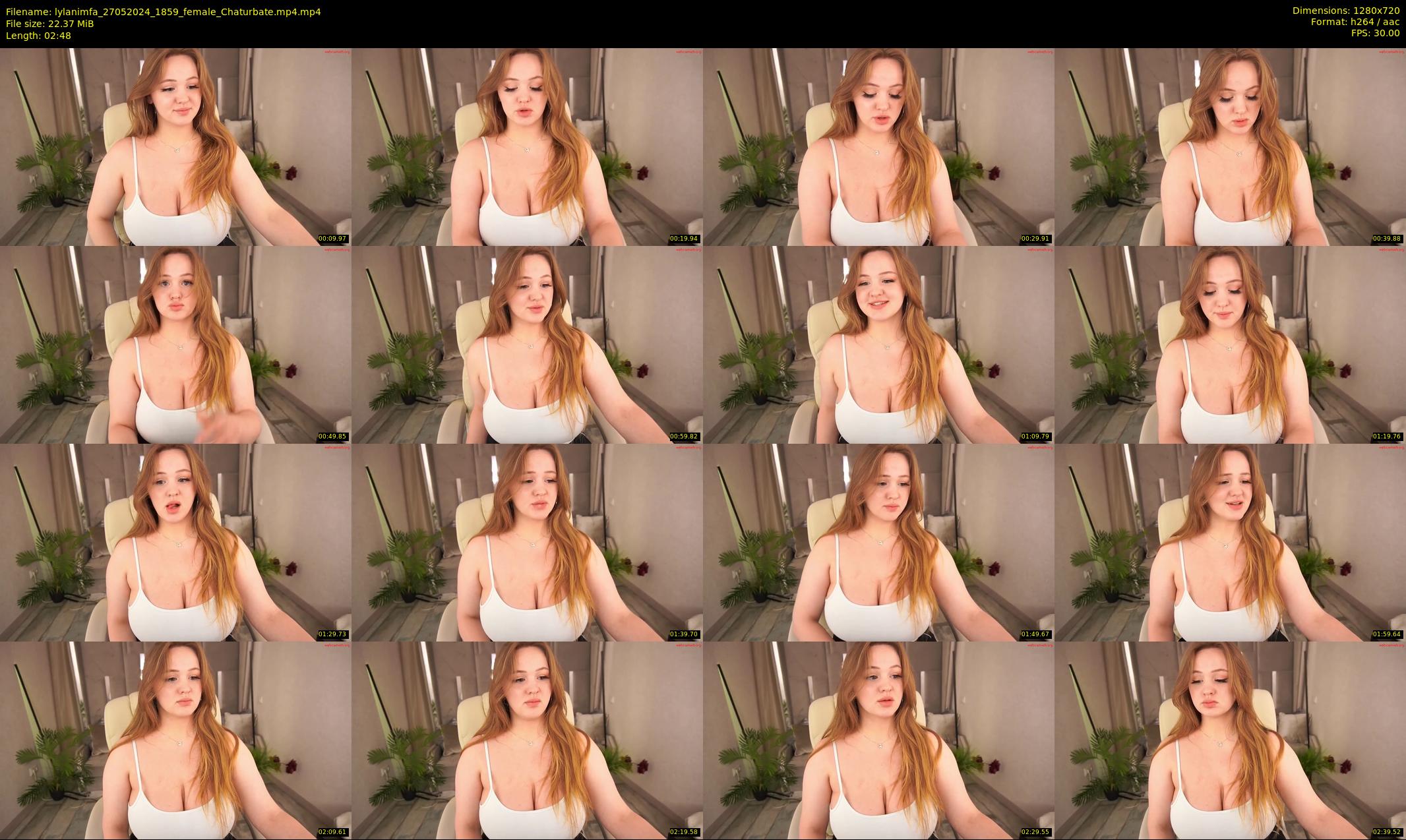 lylanimfa — 3 minute Chaturbate female cam show recording, 720p, May 27, 2024