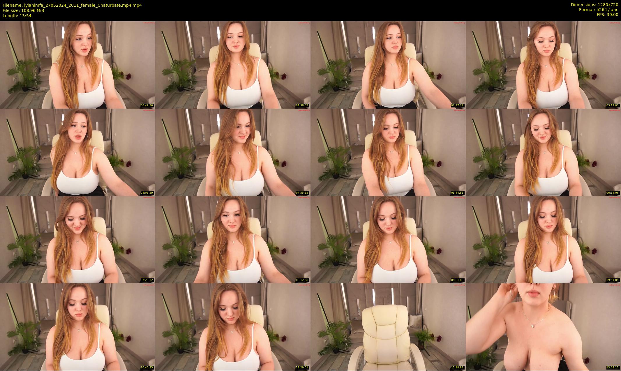 lylanimfa — 14 minute Chaturbate female cam show recording, 720p, May 27, 2024