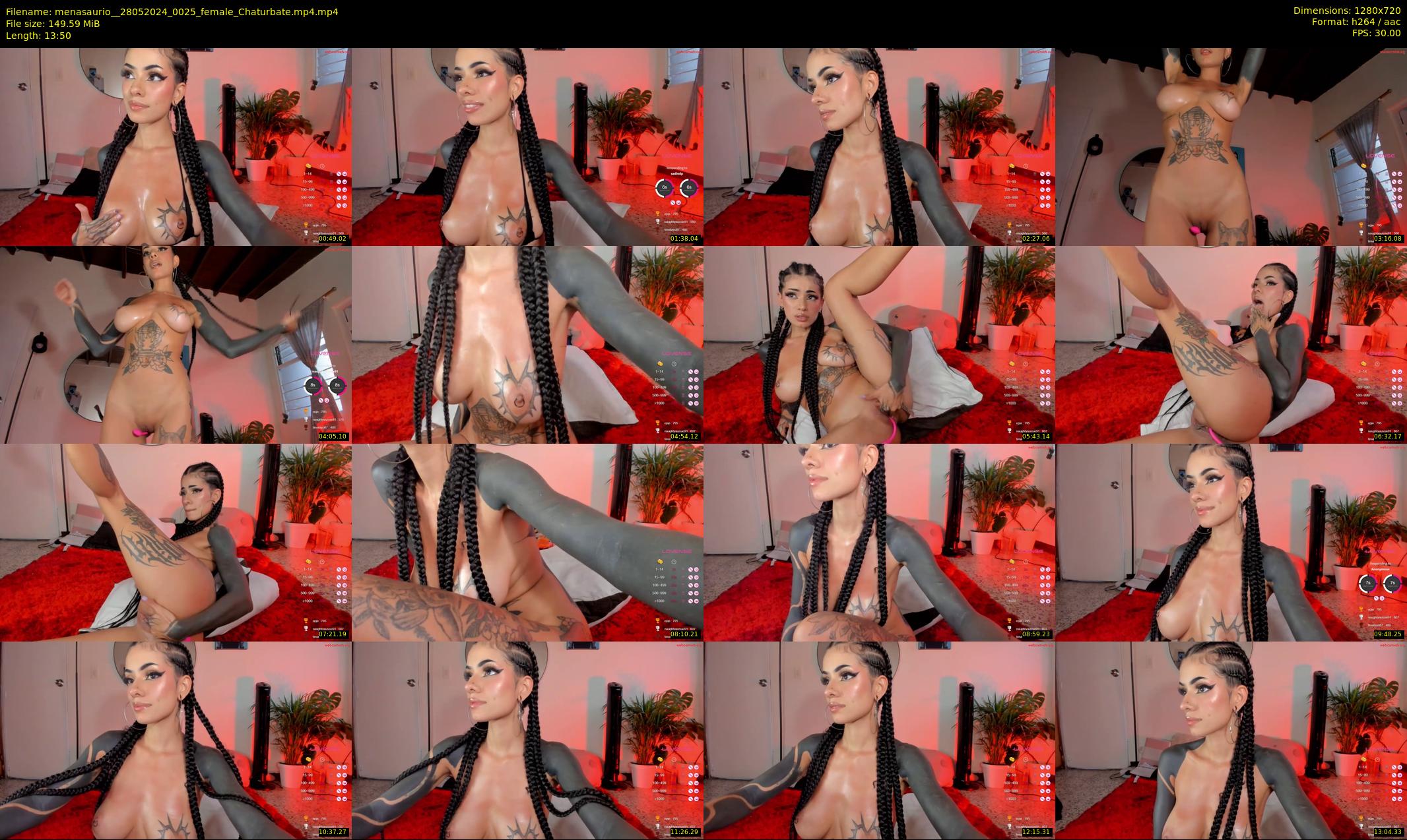 menasaurio_ — 14 minute Chaturbate female cam show recording, 720p, May 28, 2024