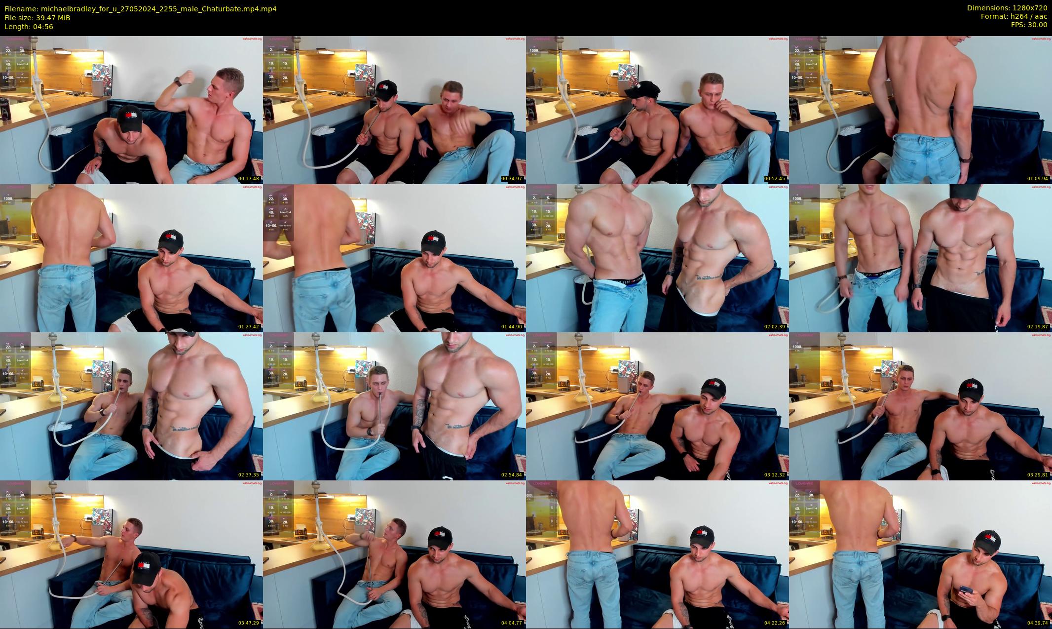 michaelbradley_for_u — 5 minute Chaturbate male cam show recording, 720p, May 27, 2024
