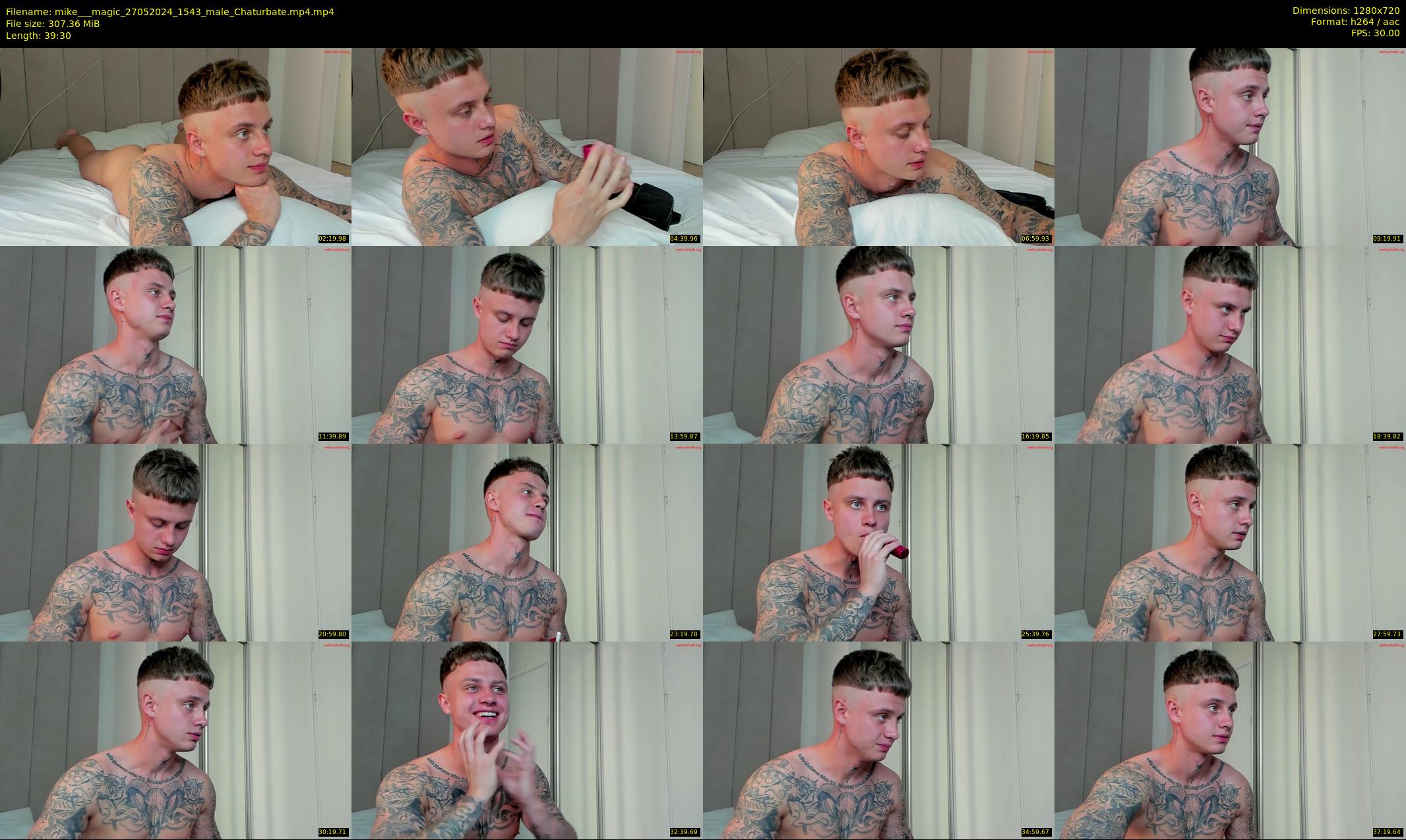 mike___magic — 40 minute Chaturbate male cam show recording, 720p, May 27, 2024