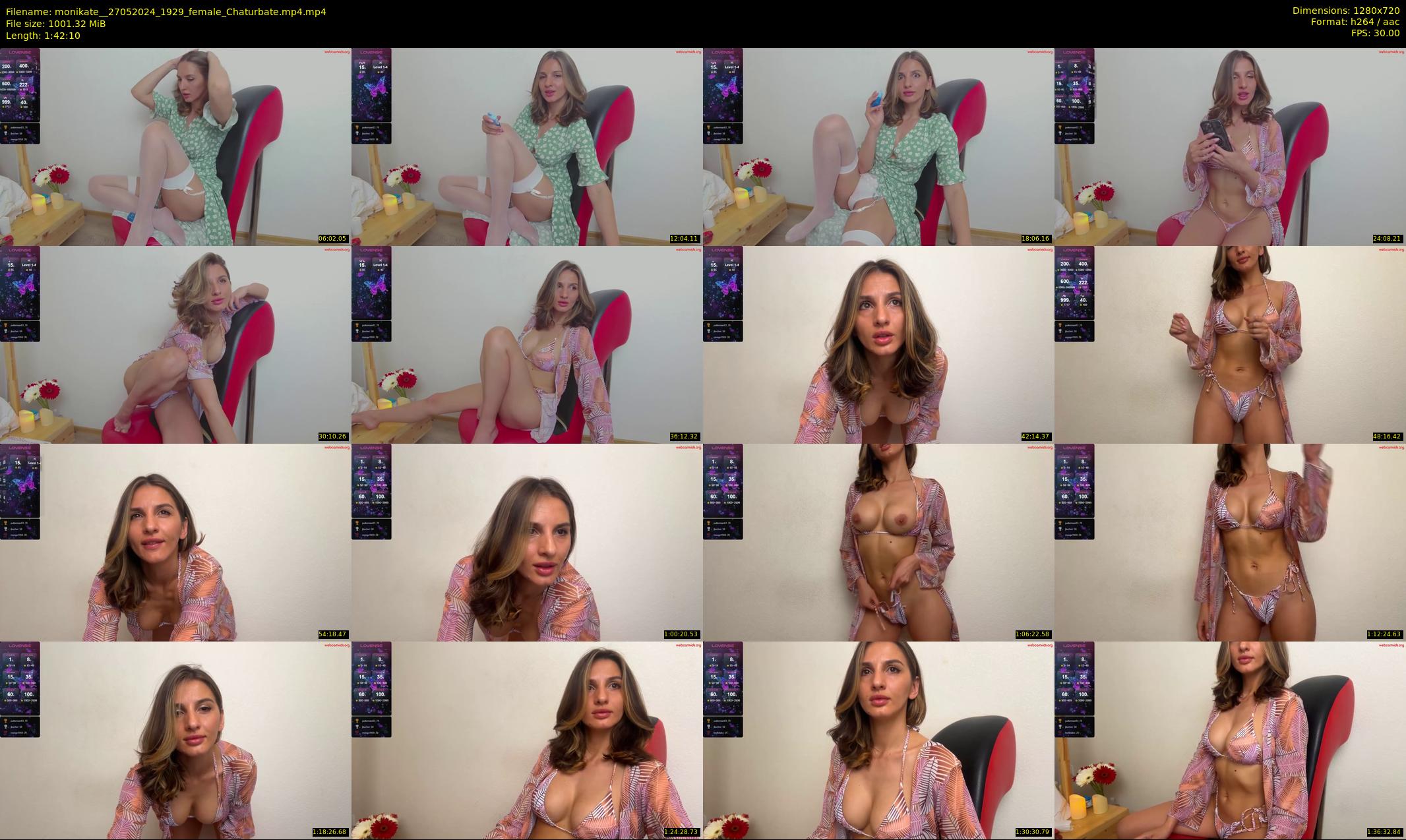 monikate_ — 103 minute Chaturbate couple cam show recording, 720p, May 27, 2024