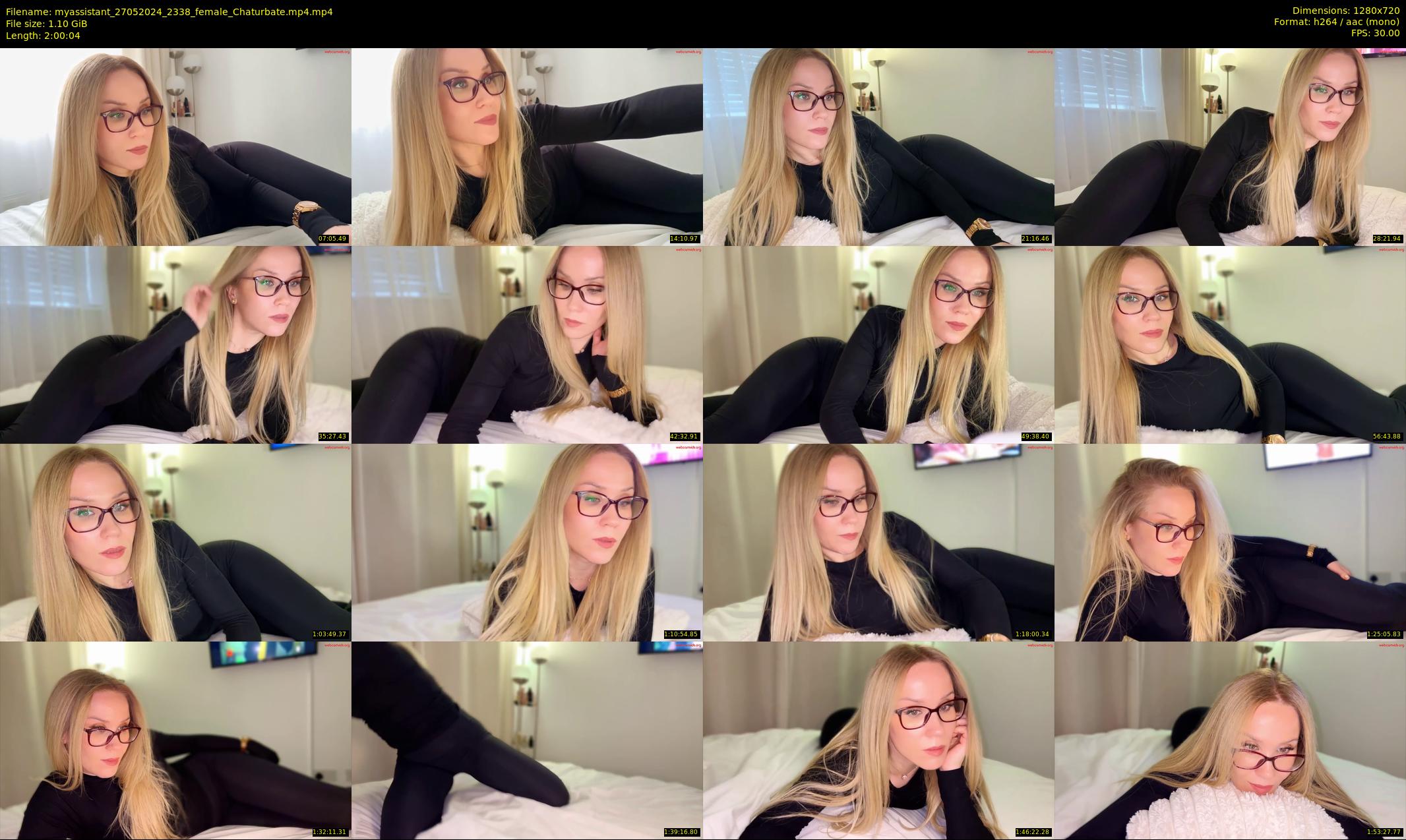 myassistant — 121 minute Chaturbate female cam show recording, 720p, May 27, 2024