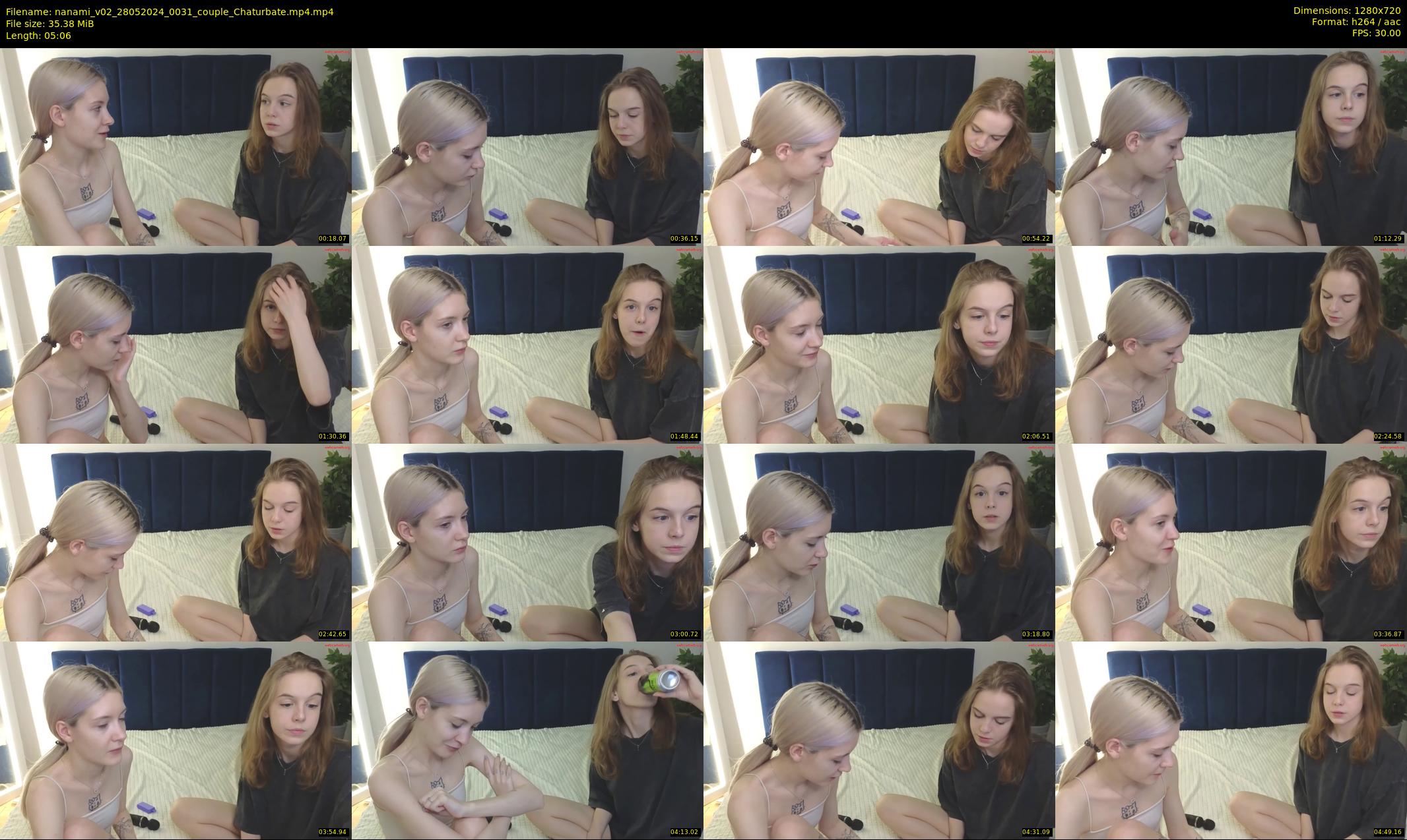 nanami_v02 — 6 minute Chaturbate couple cam show recording, 720p, May 28, 2024