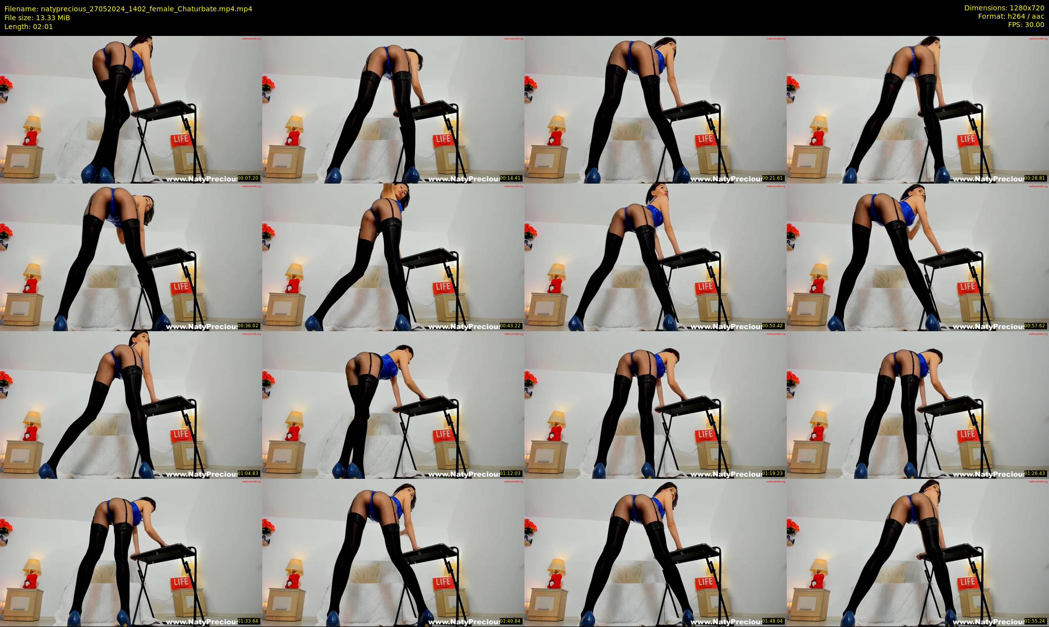 natyprecious — 3 minute Chaturbate female cam show recording, 720p, May 27, 2024