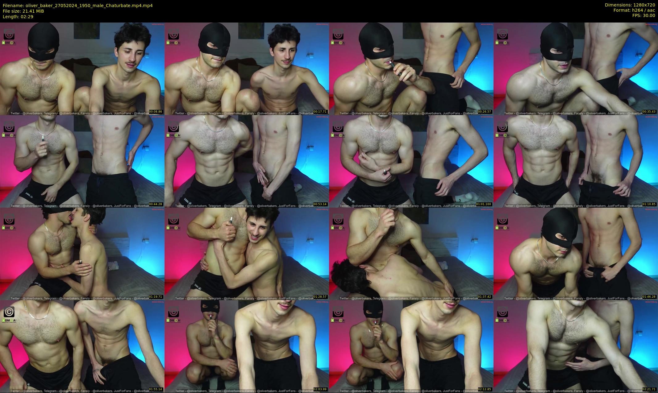 oliver_baker — 3 minute Chaturbate male cam show recording, 720p, May 27, 2024