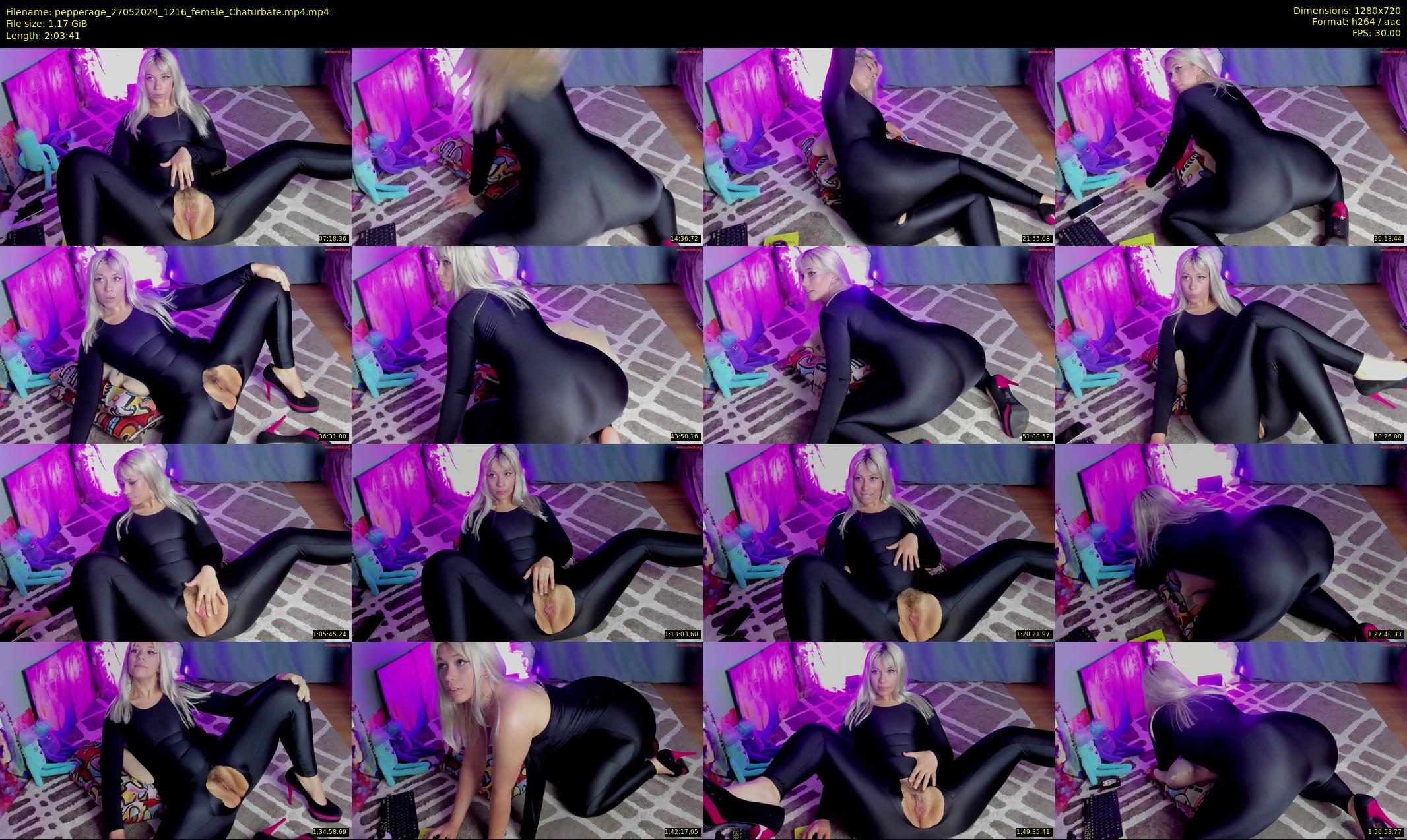 pepperage — 124 minute Chaturbate female cam show recording, 720p, May 27, 2024