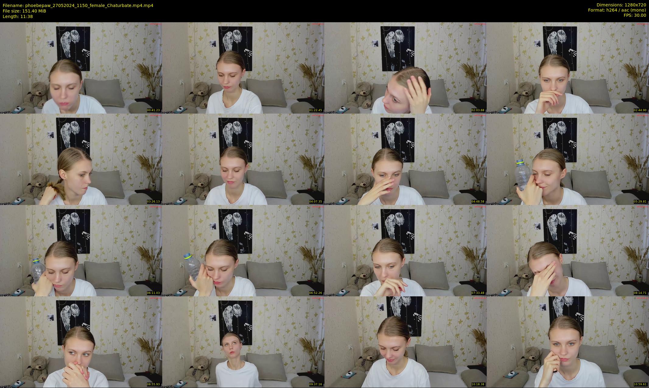 phoebepaw — 12 minute Chaturbate female cam show recording, 720p, May 27, 2024