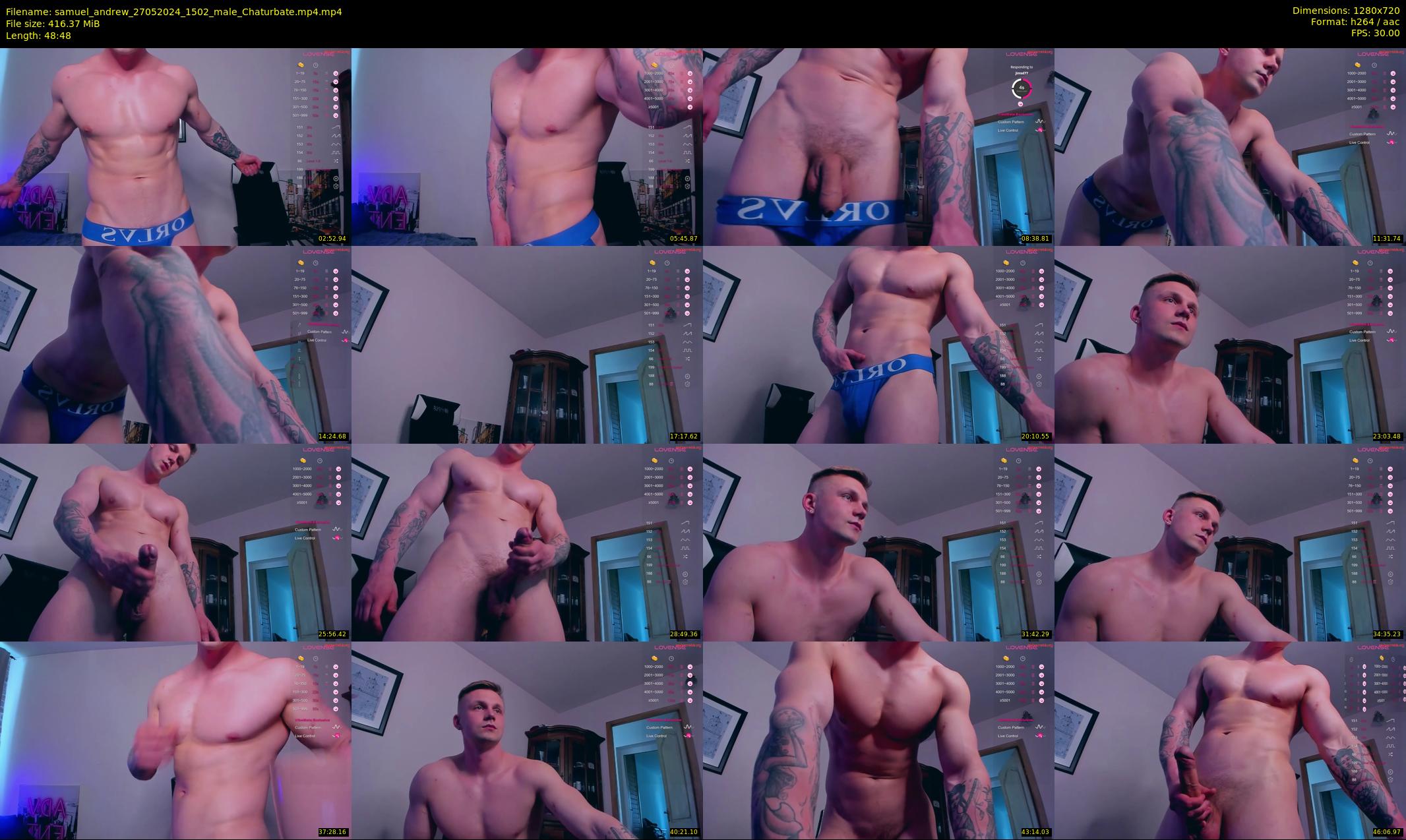samuel_andrew — 49 minute Chaturbate male cam show recording, 720p, May 27, 2024