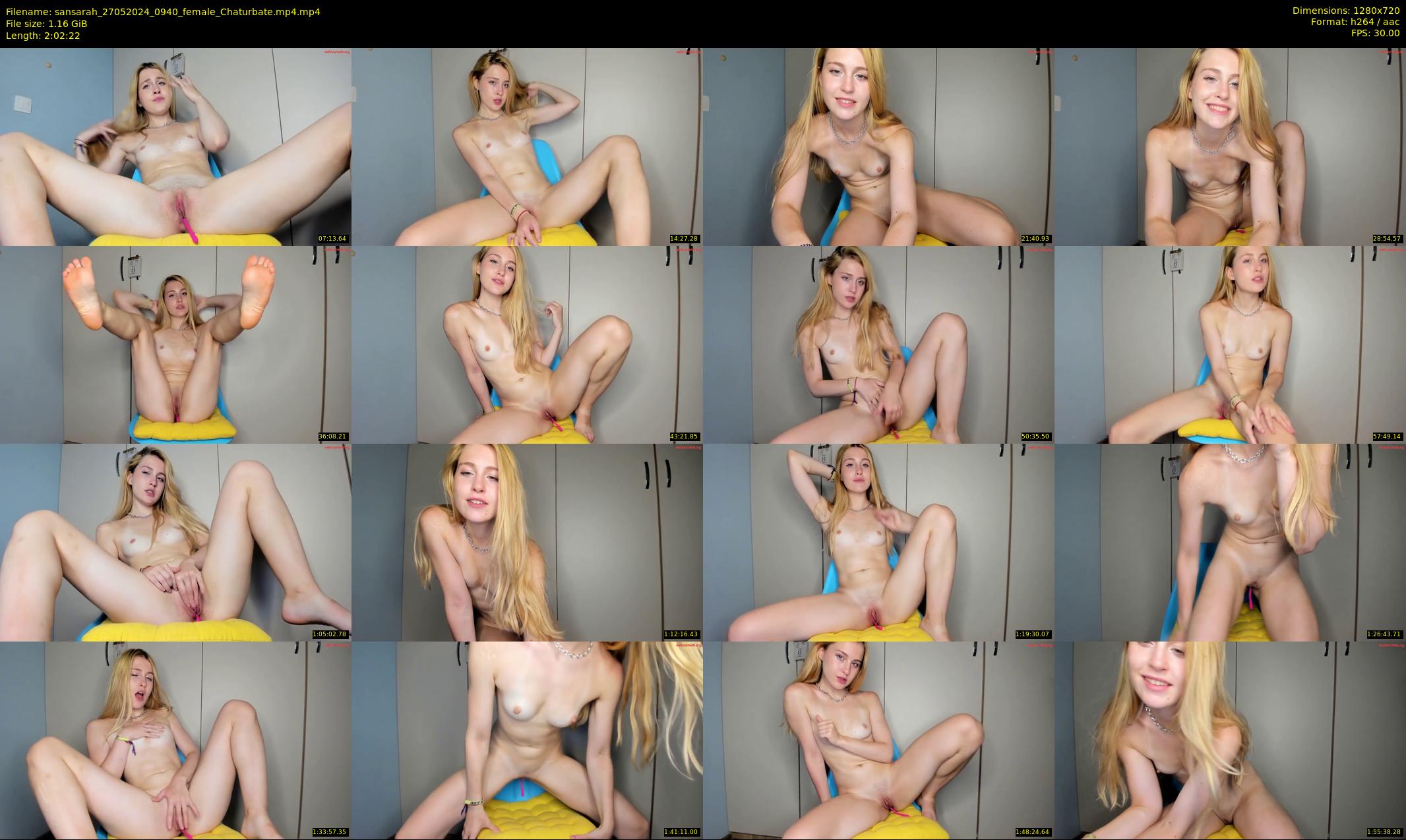 sansarah — 123 minute Chaturbate female cam show recording, 720p, May 27, 2024
