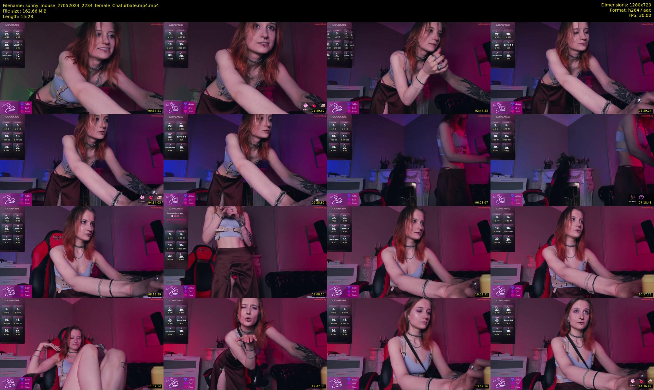 sunny_mouse — 16 minute Chaturbate female cam show recording, 720p, May 27, 2024