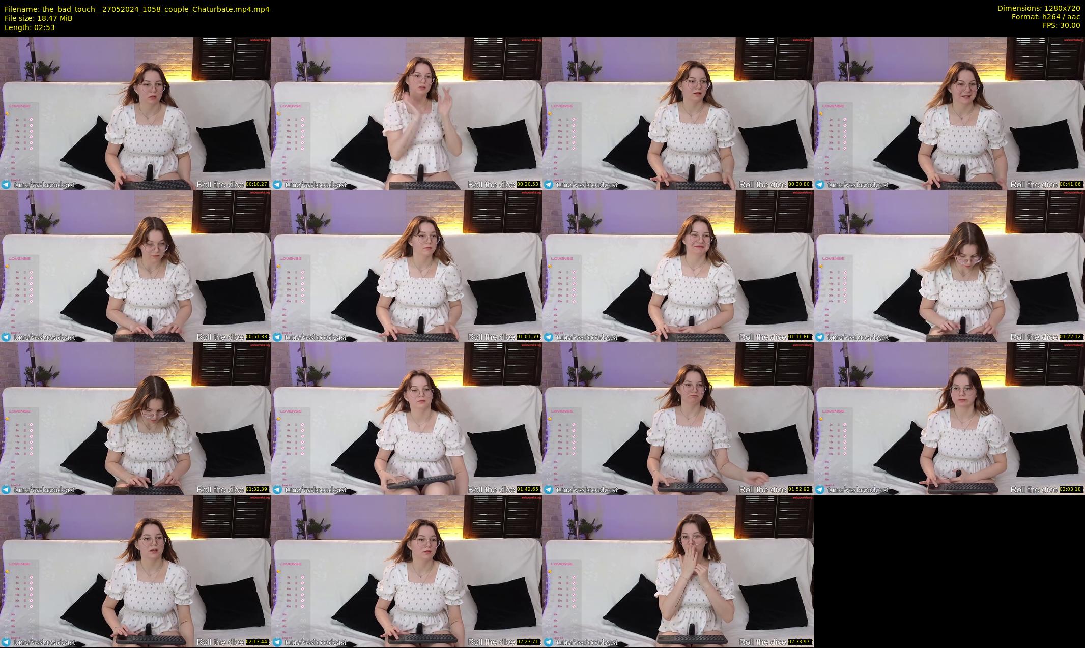 the_bad_touch_ — 3 minute Chaturbate couple cam show recording, 720p, May 27, 2024