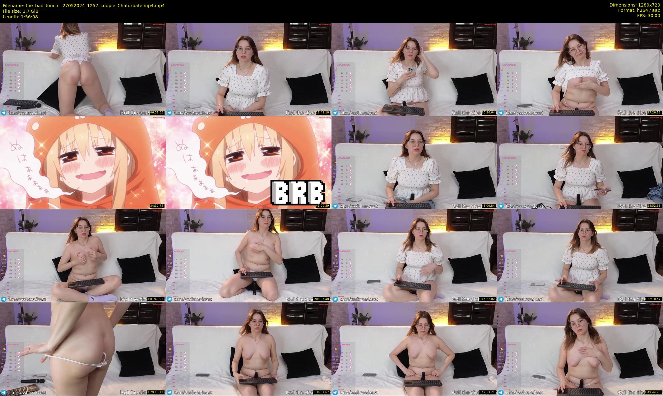 the_bad_touch_ — 117 minute Chaturbate couple cam show recording, 720p, May 27, 2024